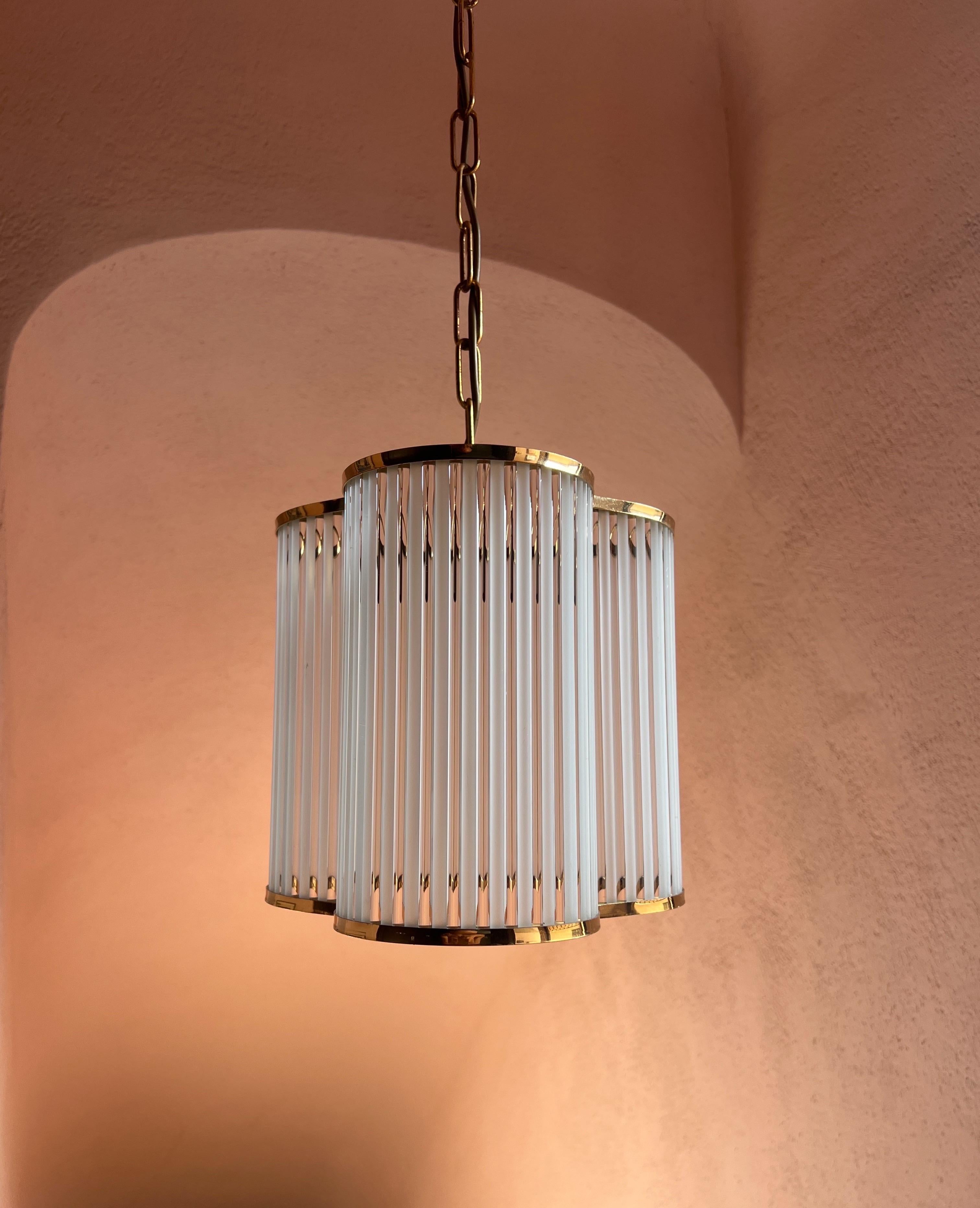 Lampe en verre de Murano moderne du milieu du siècle, 1970 en vente 1