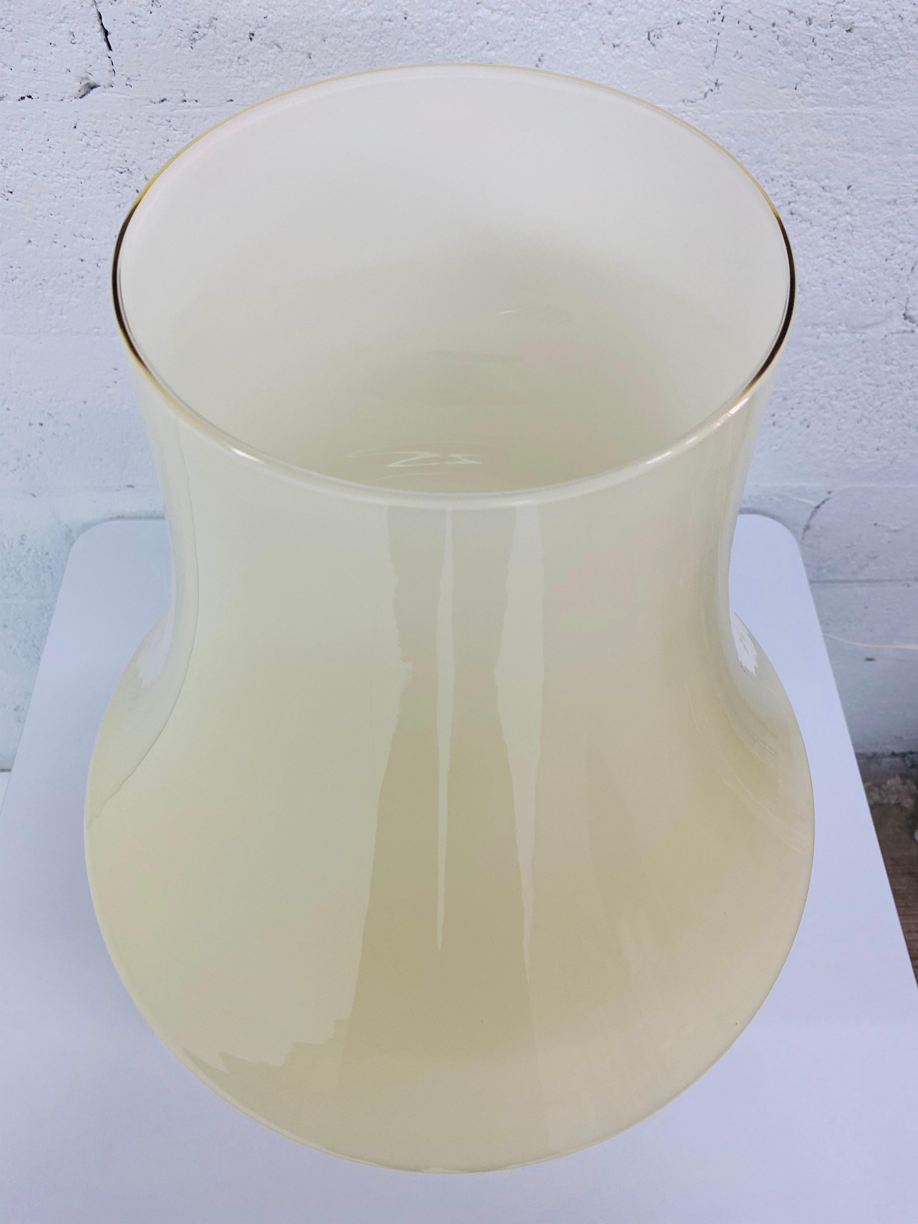 Mid-Century Modern Murano Glass Mushroom Table Lamp 6