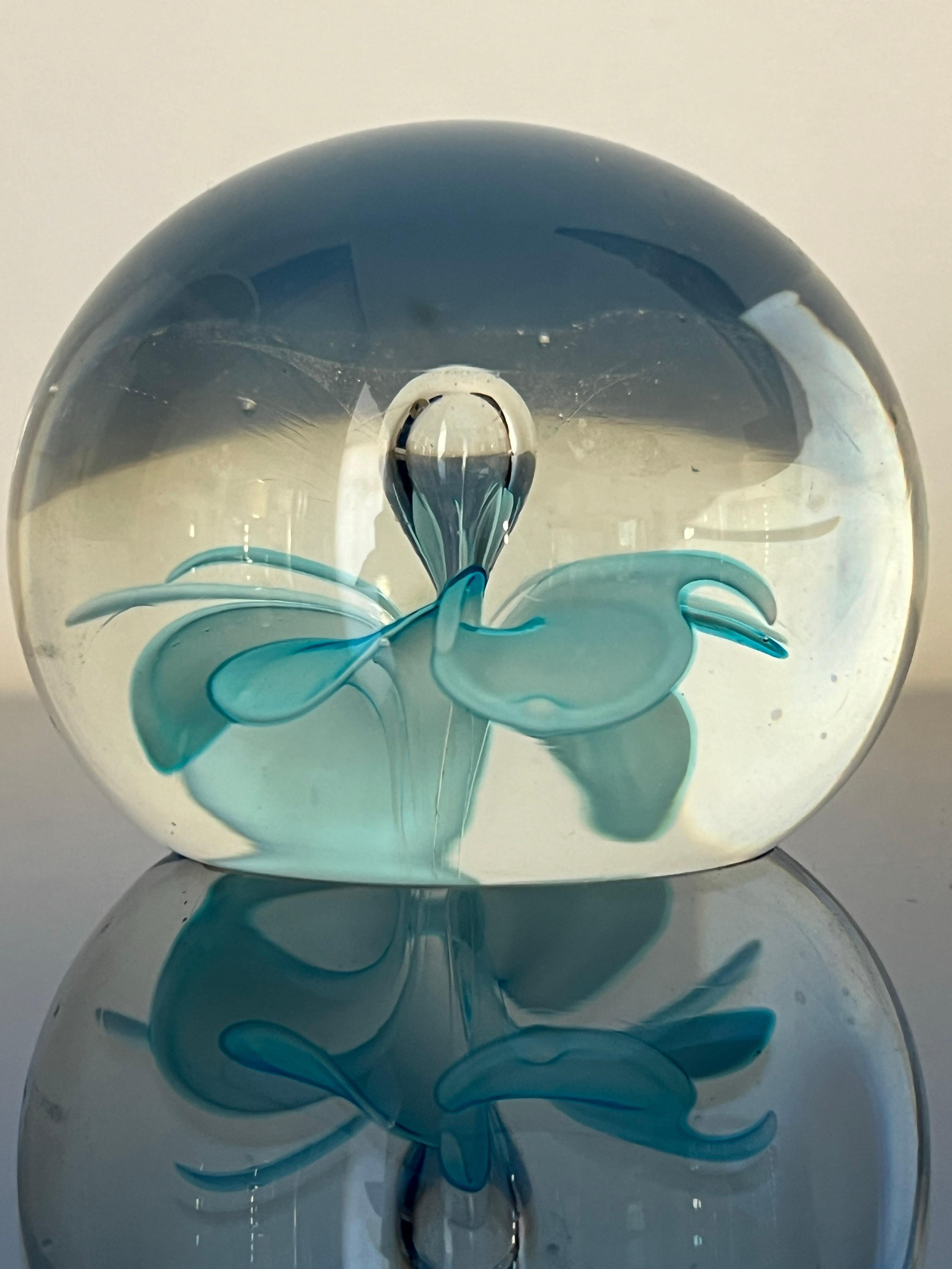 Mid century modern Murano glass paperweight, 1960 For Sale 3