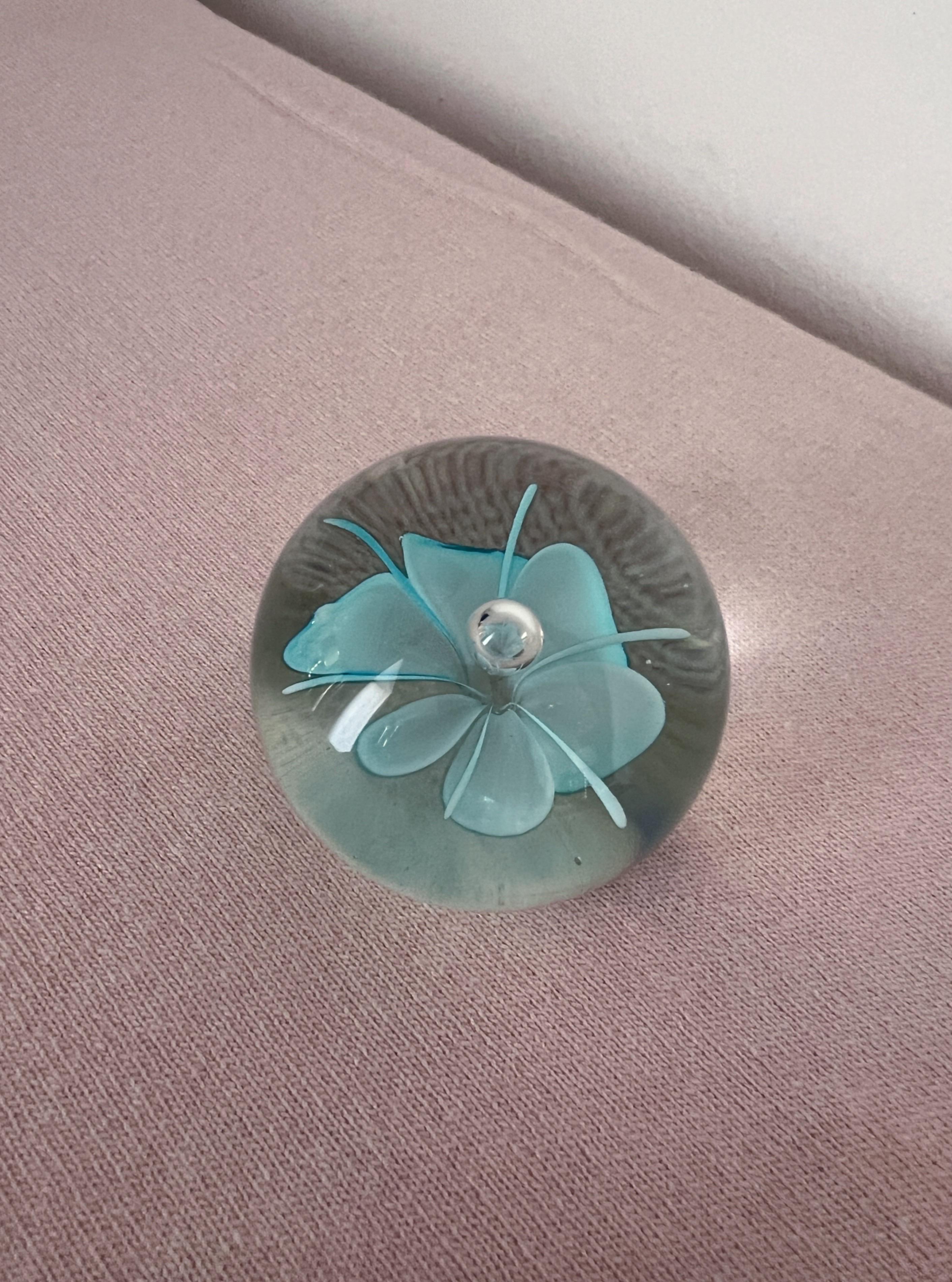 Mid-Century Modern Mid century modern Murano glass paperweight, 1960 For Sale