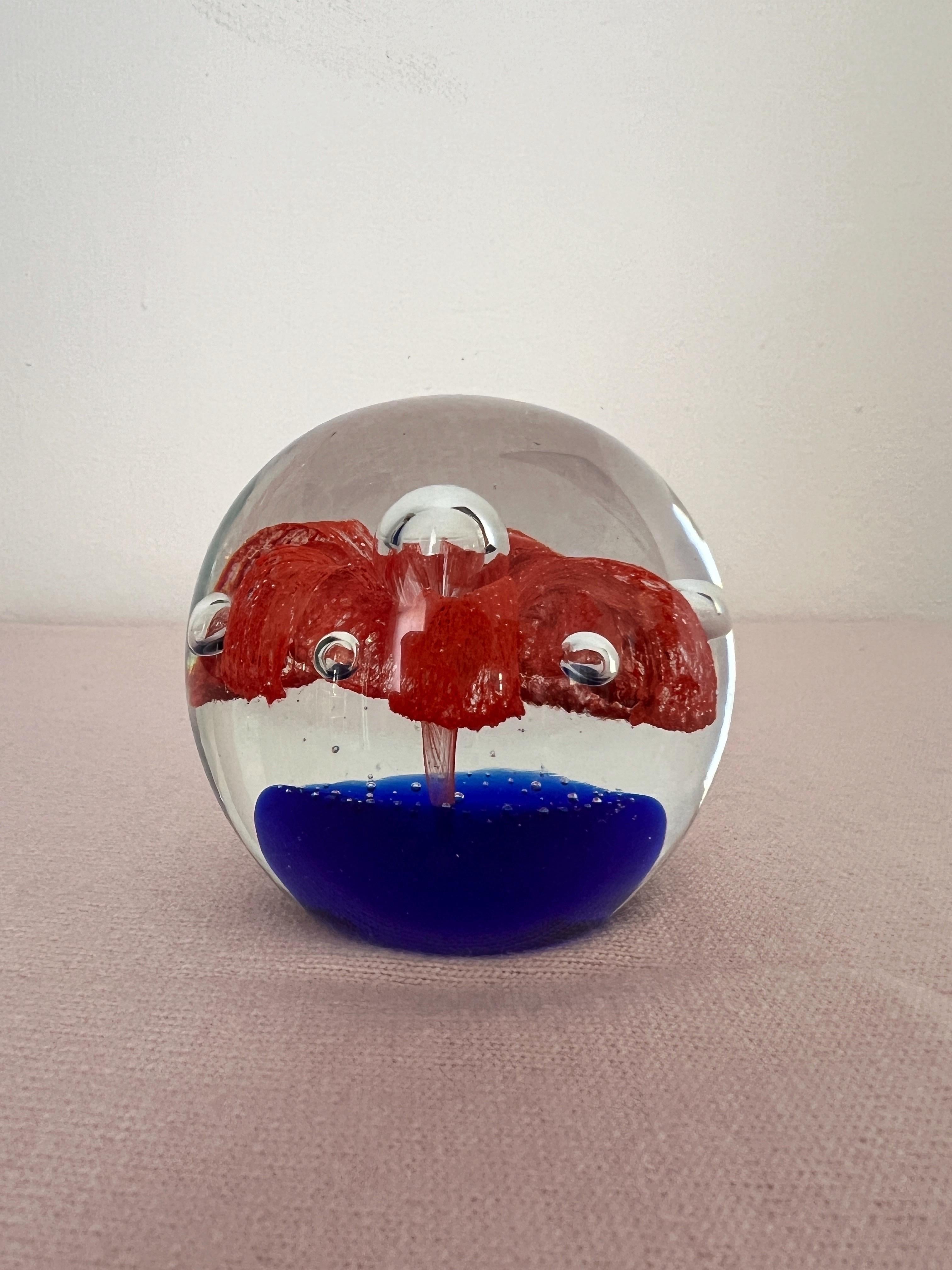 Mid century modern Murano Glas Briefbeschwerer, 1960er Jahre (Moderne der Mitte des Jahrhunderts) im Angebot