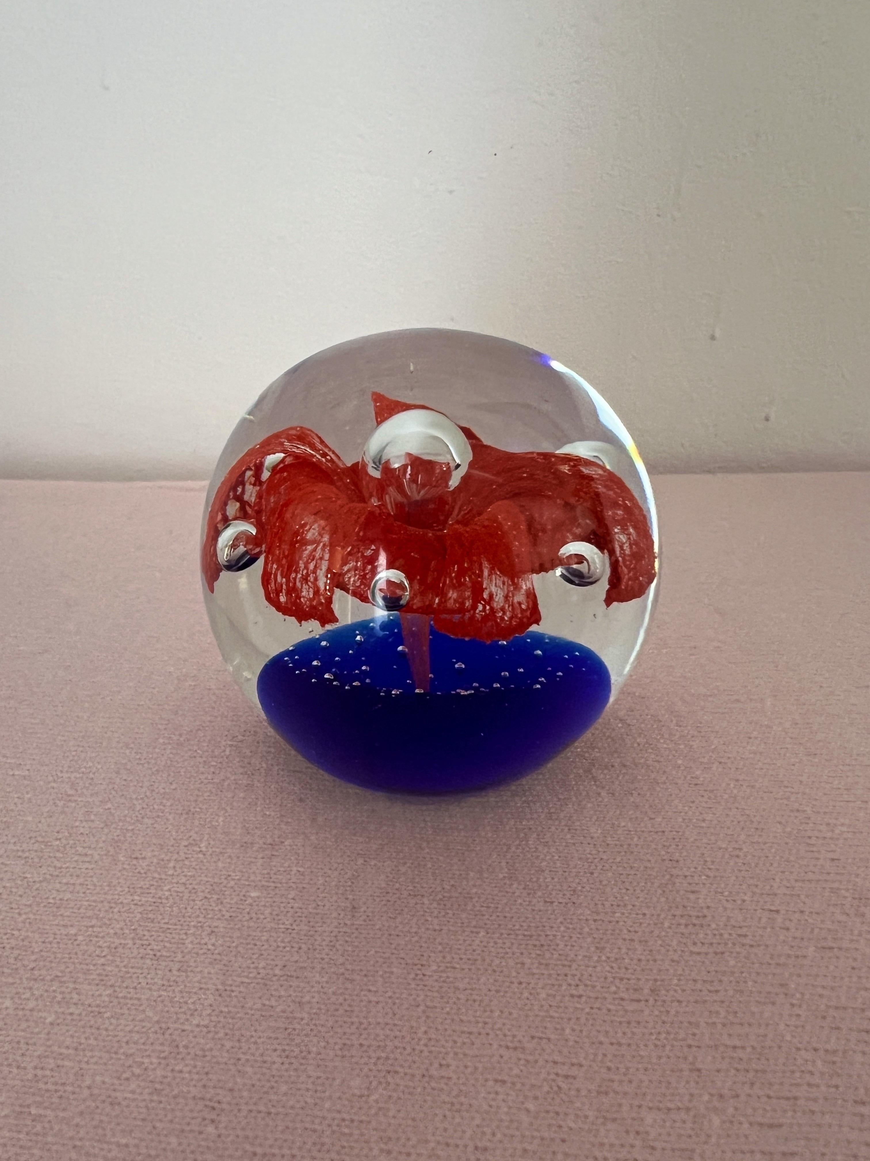 Mid century modern Murano Glas Briefbeschwerer, 1960er Jahre (Italienisch) im Angebot