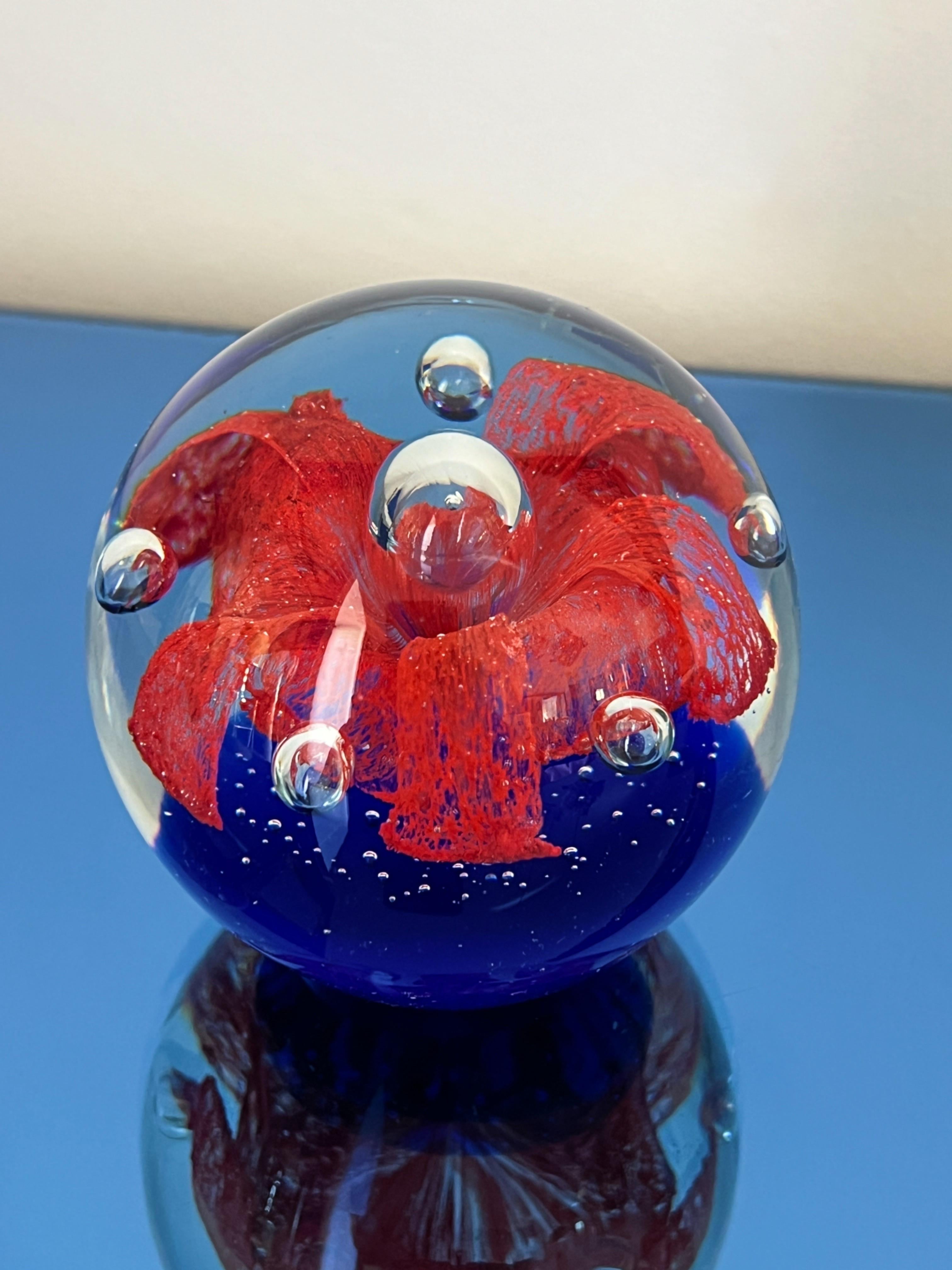 Mid century modern Murano Glas Briefbeschwerer, 1960er Jahre (20. Jahrhundert) im Angebot