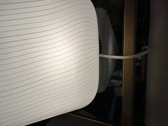 Mid-Century Modern Murano glass pyramid table lamp by Vierti