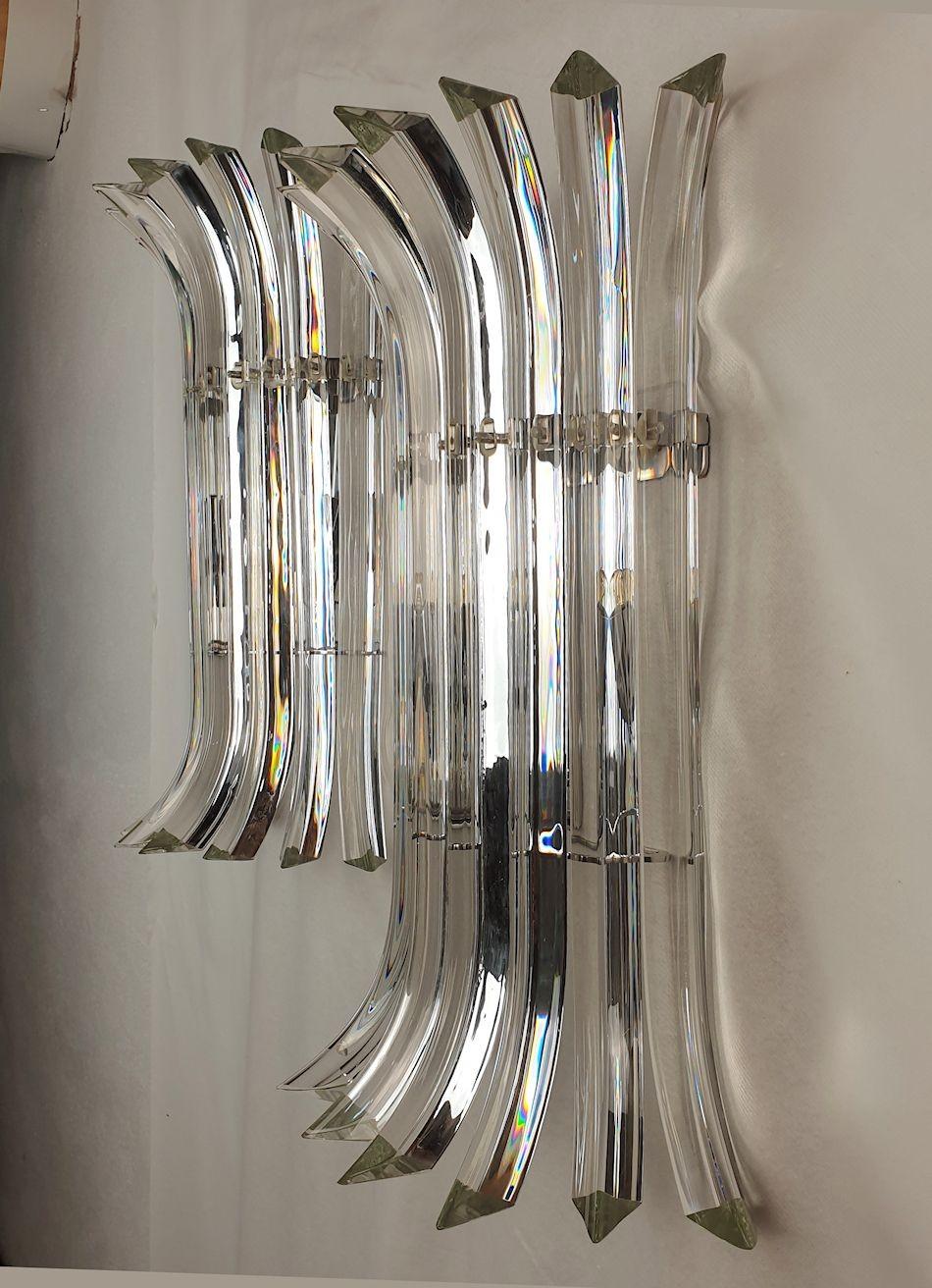 Mid Century Modern Murano Glas Wandleuchter (Ende des 20. Jahrhunderts) im Angebot