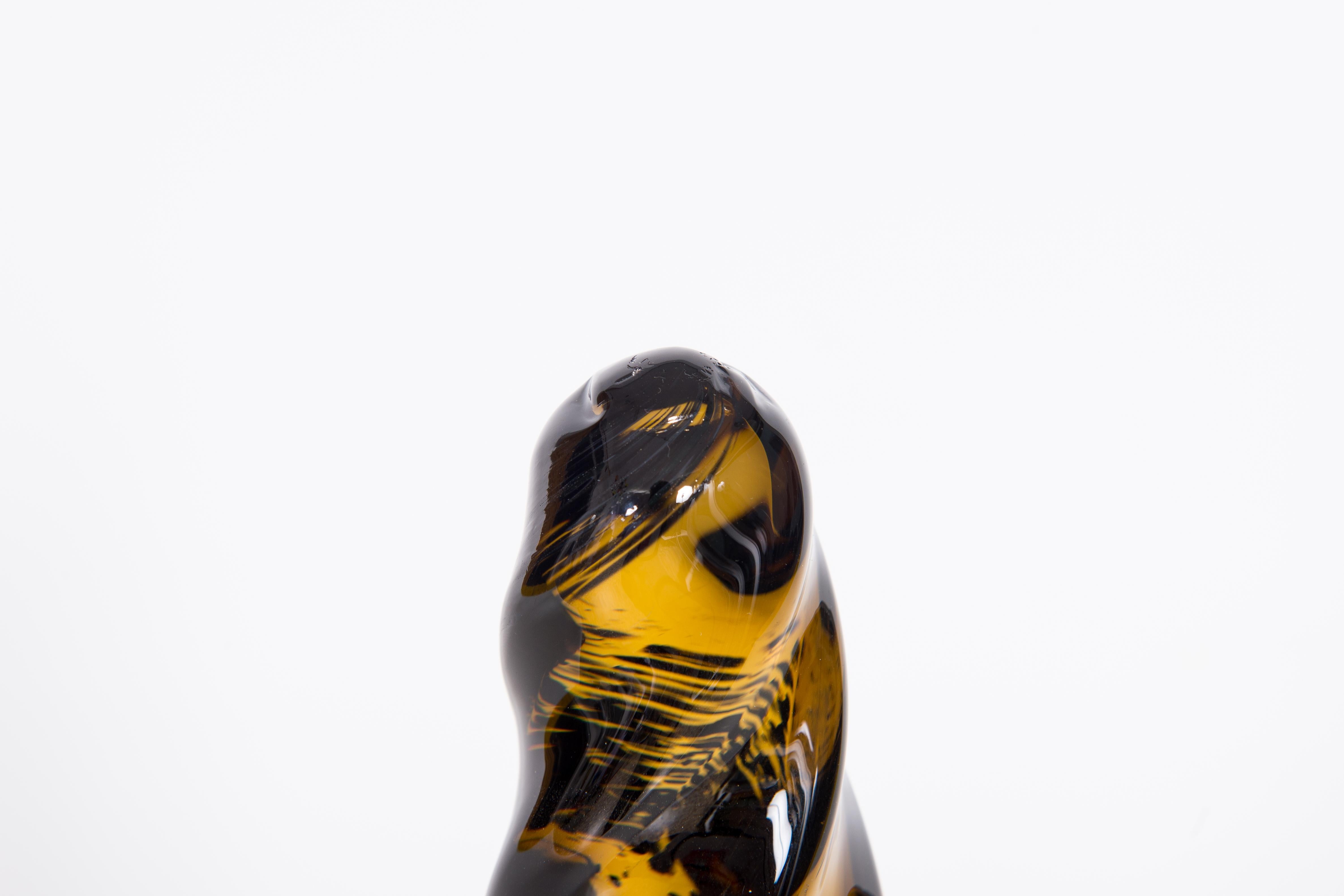 Sculpture en verre de Murano moderne du milieu du siècle par Giovanni Dalla Fina, années 1990 en vente 3