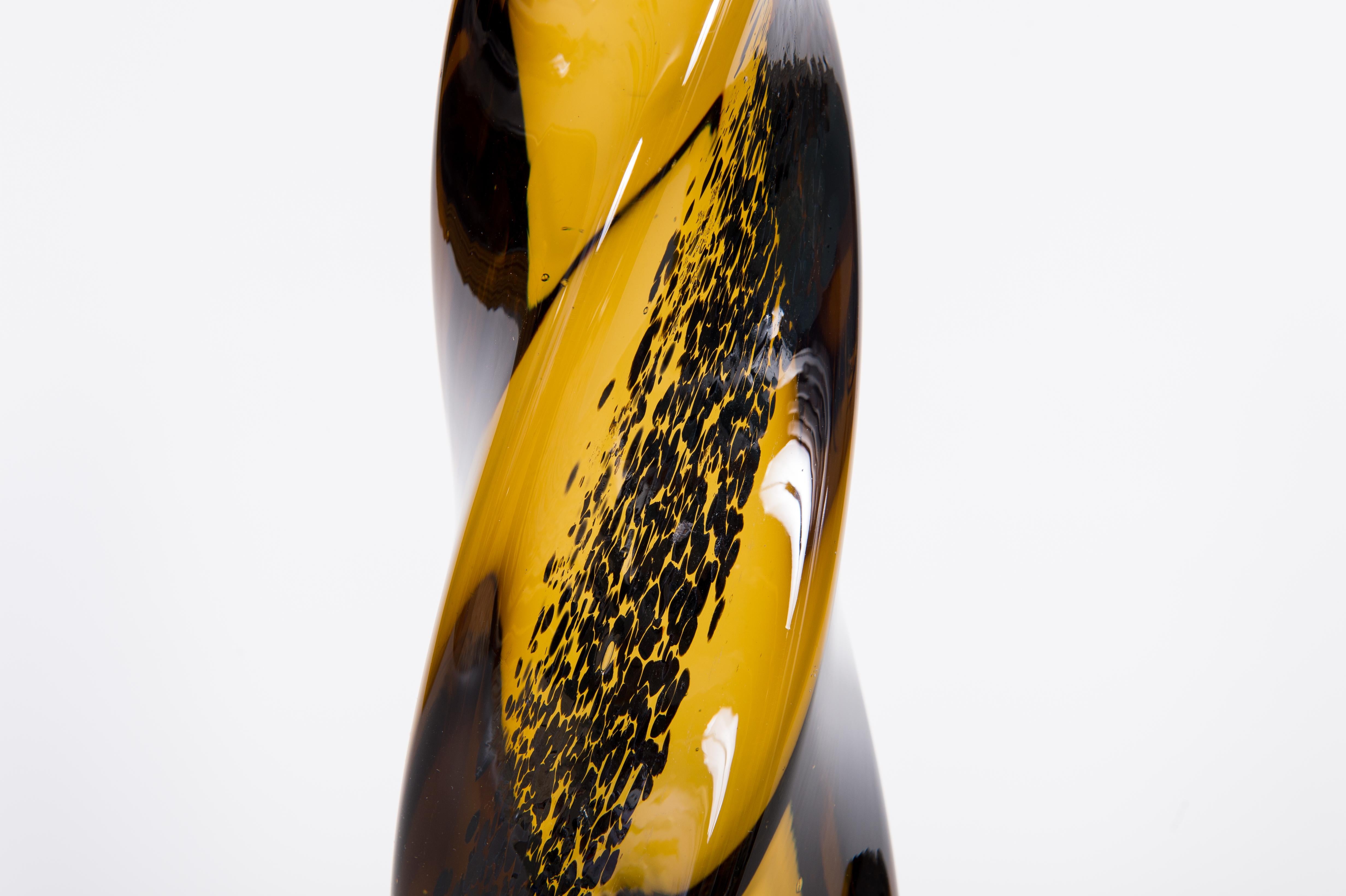 italien Sculpture en verre de Murano moderne du milieu du siècle par Giovanni Dalla Fina, années 1990 en vente