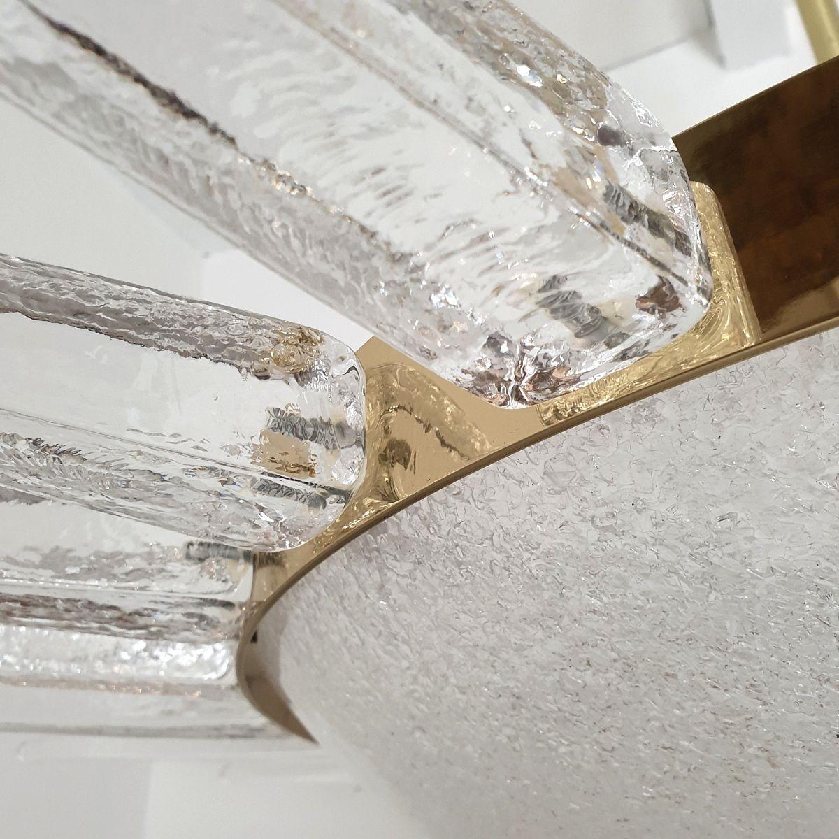 Lampadario Sputnik Modern in vetro di Murano del metà del secolo scorso in vendita 4