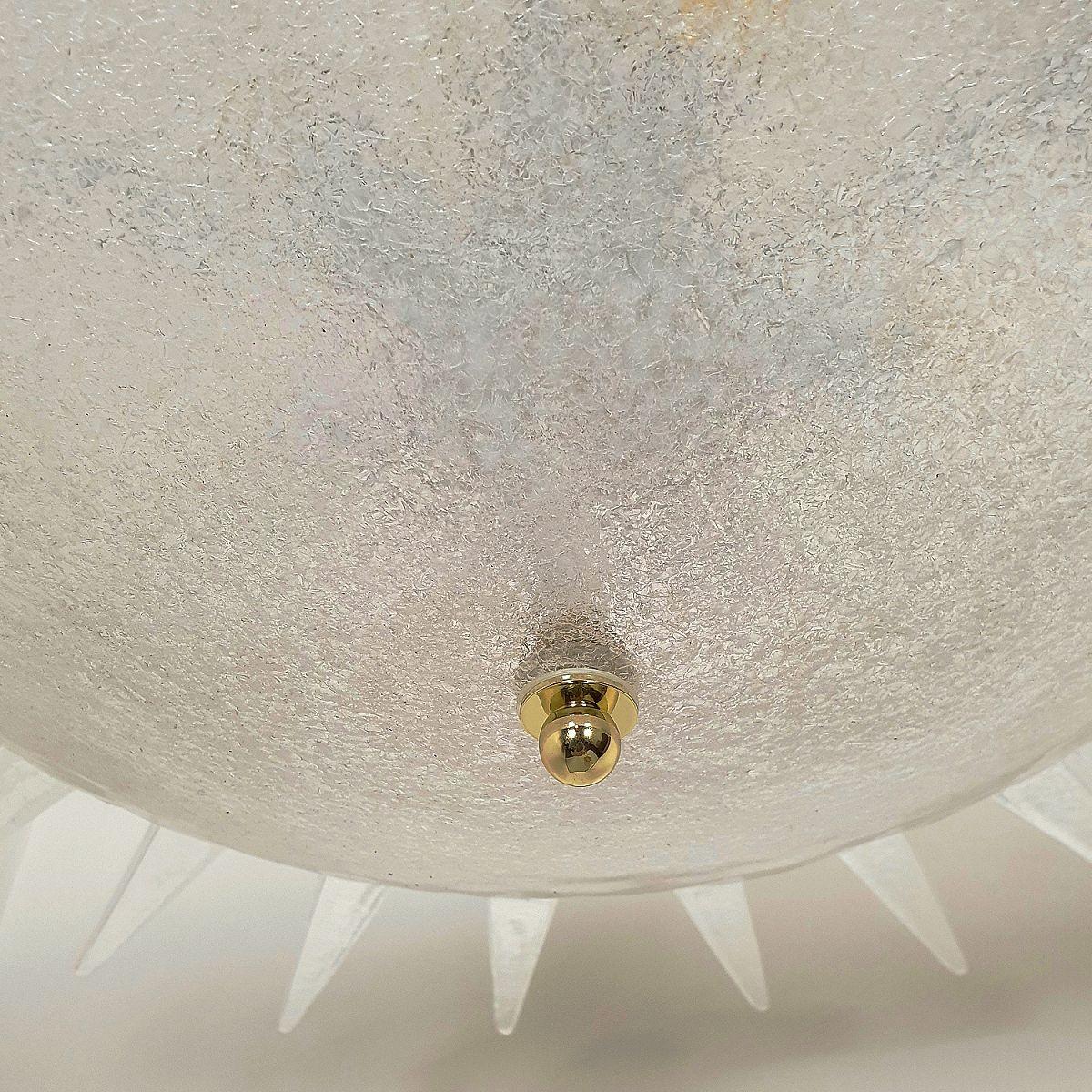 Mid-Century Modern Murano Glass Sputnik Chandelier For Sale 6