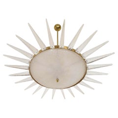 Mid-Century Modern Murano Glass Sputnik Chandelier
