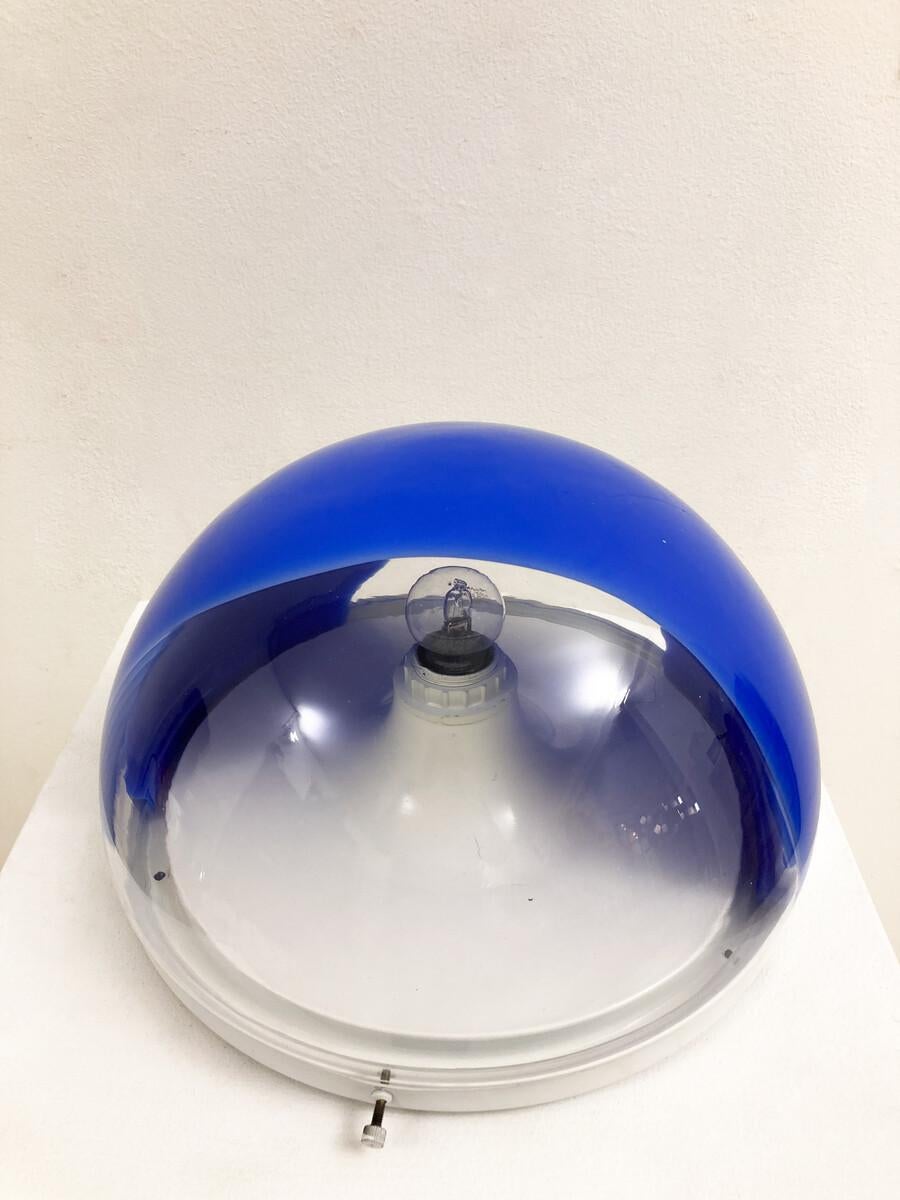 Mid-Century Modern Murano Glass Table Lamp, Mazzega, 1960s In Good Condition For Sale In Brussels, BE
