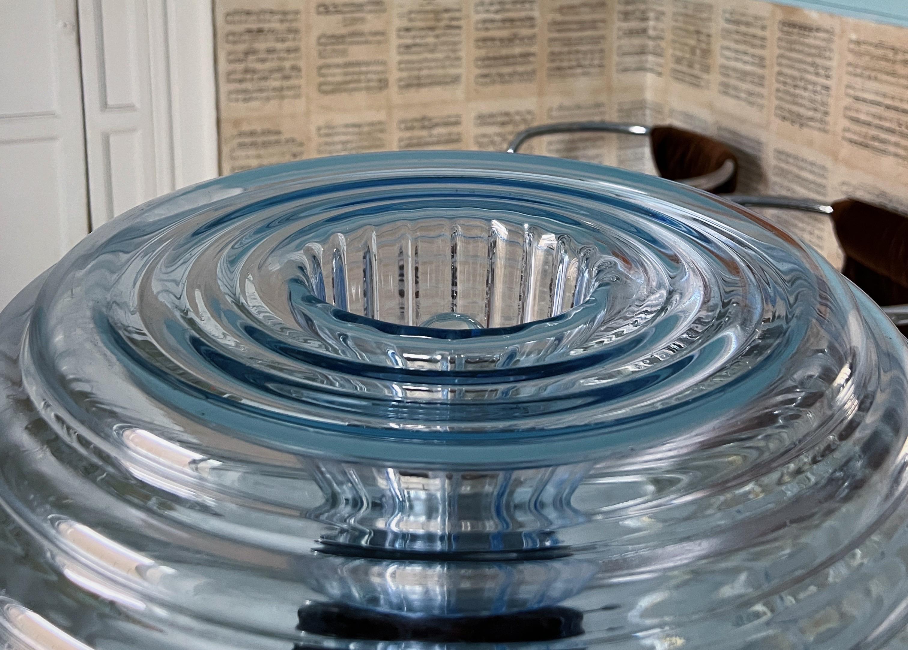 Lámpara de mesa de cristal de Murano moderna de mediados de siglo de Gaetano Sciolari en venta 1