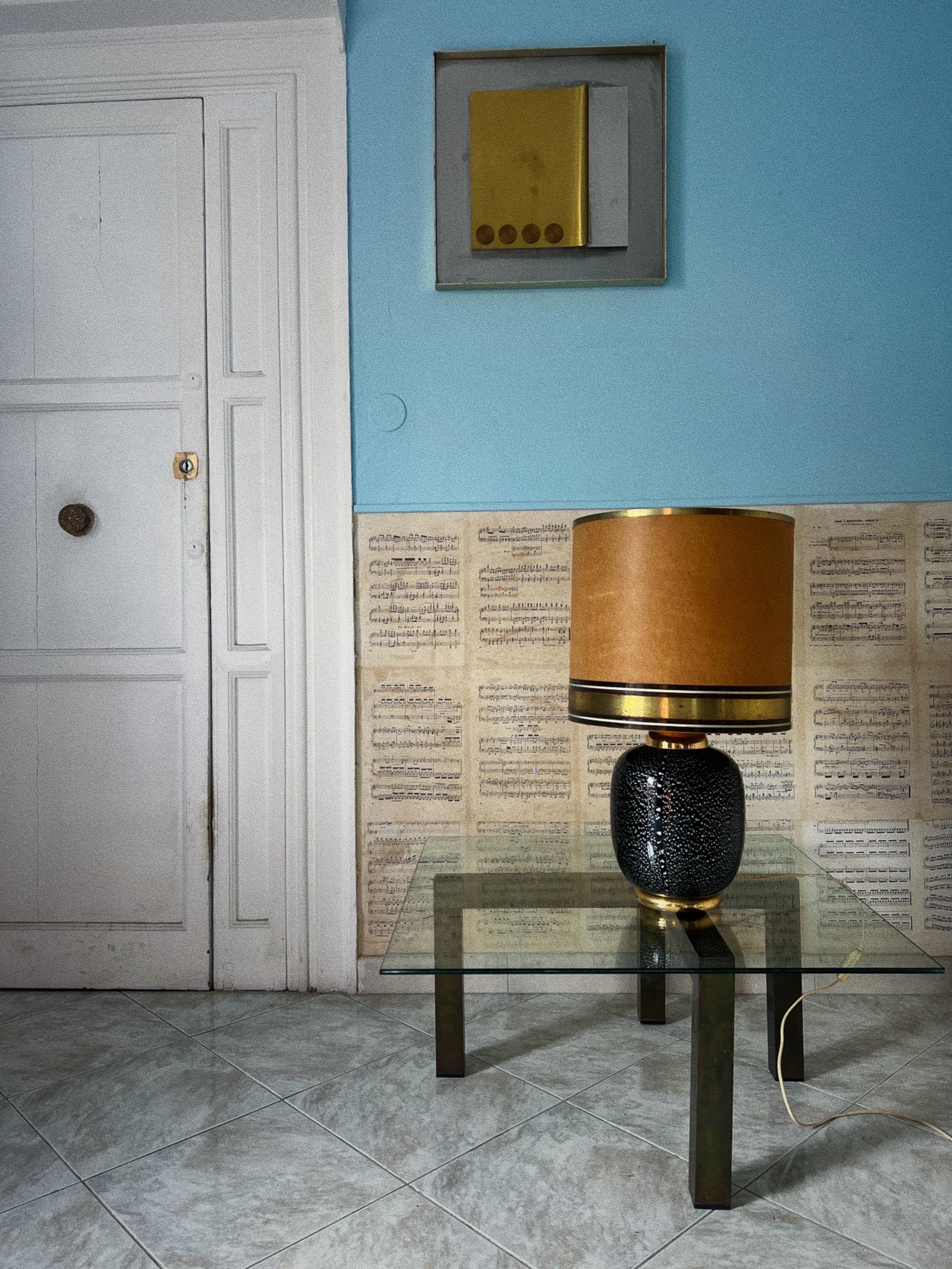 Mid-Century Modern Lampe de table en verre de Murano de style The Moderns en vente