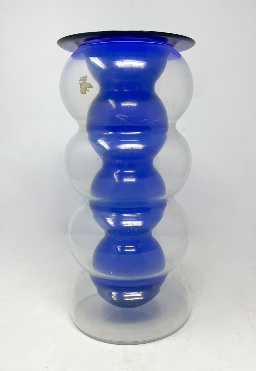 Mid-Century Modern Murano Glass Vase by Carlo Nason, 1960s. In Good Condition For Sale In Brussels, BE