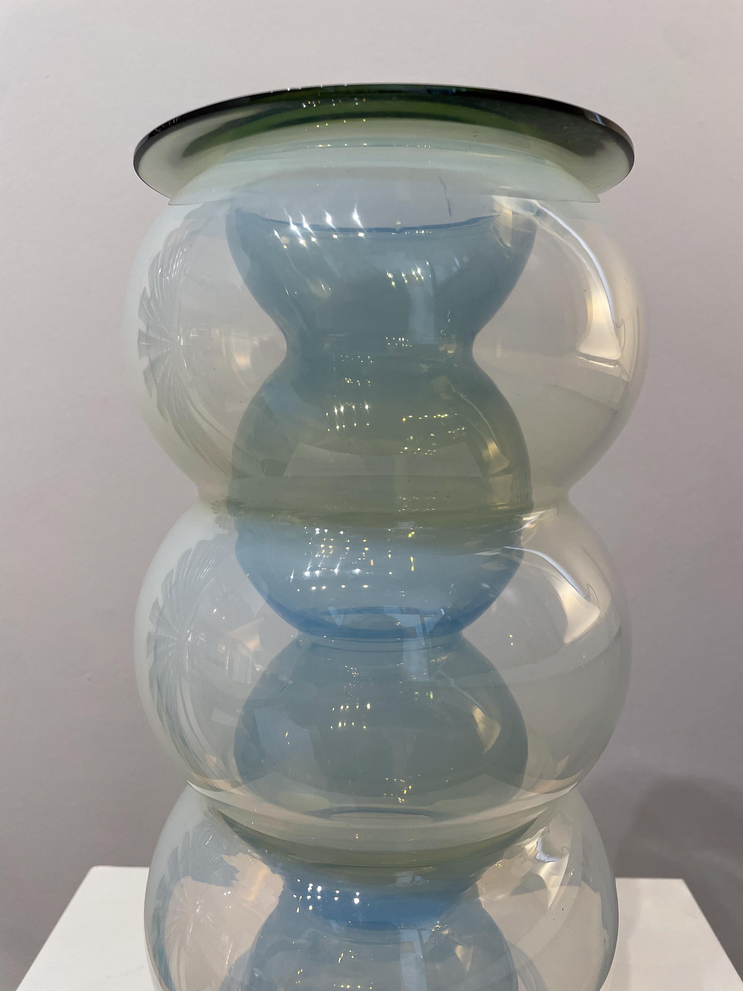 Mid-Century Modern Murano Glass Vase by Carlo Nason For Sale 1