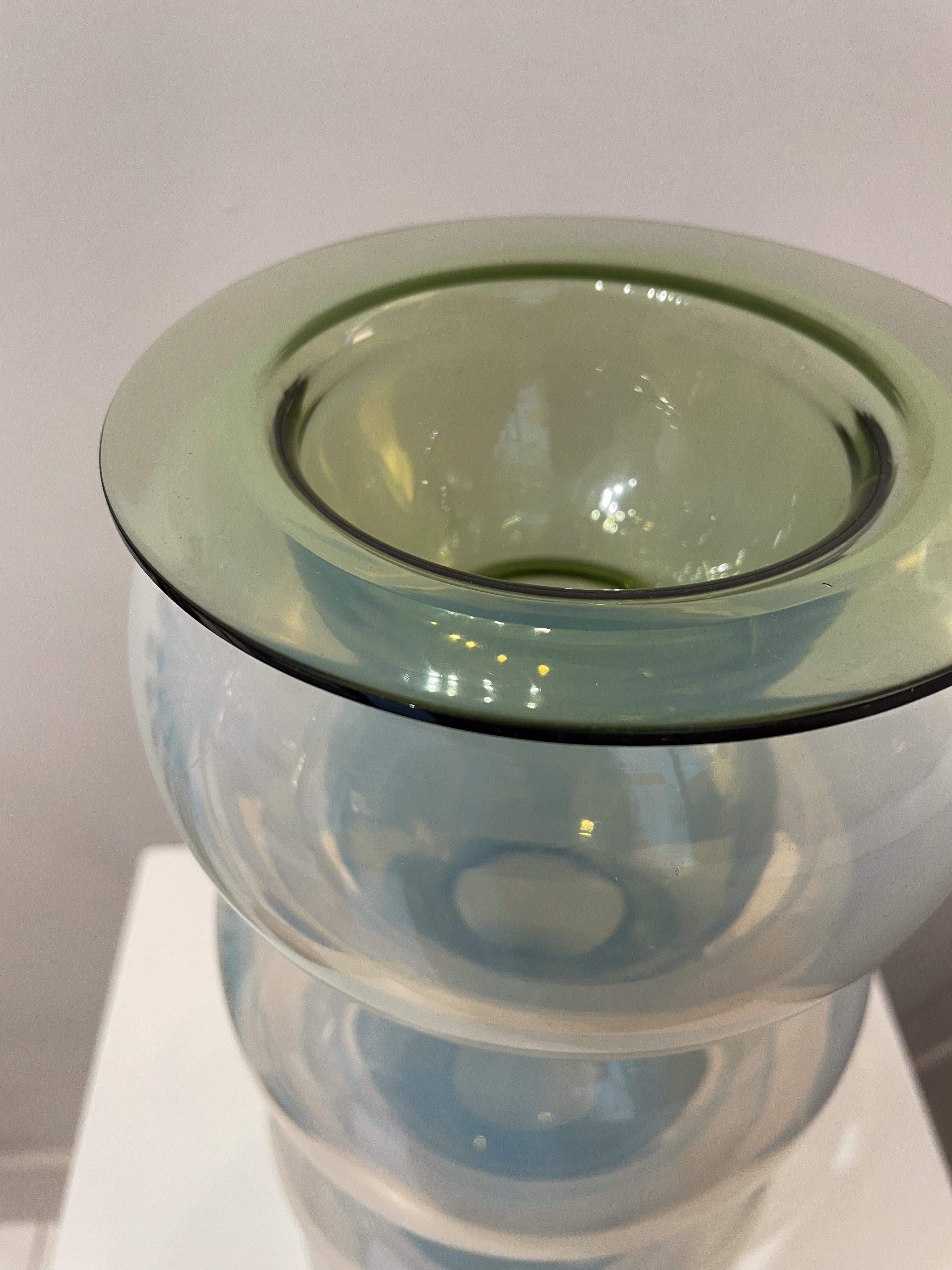 Mid-Century Modern Murano Glass Vase by Carlo Nason For Sale 3