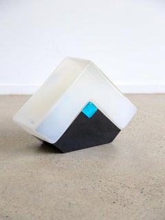 Lámpara de sobremesa moderna de mediados de siglo de cristal de Murano Lota de Gianni Rigo para Itre