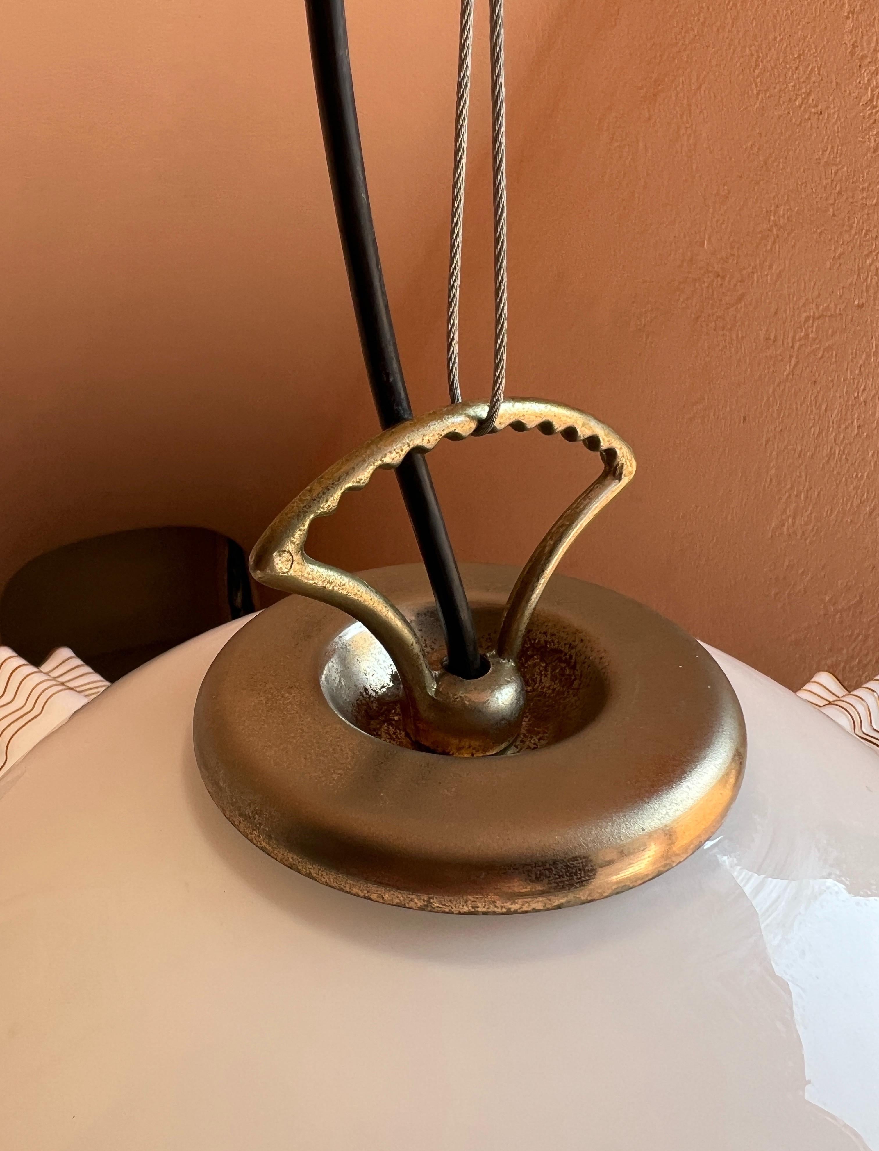 Pendentif Murano moderne du milieu du siècle par De Majo 1970 Bon état - En vente à Palermo, PA