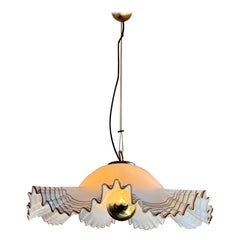 Pendentif Murano moderne du milieu du siècle par De Majo 1970