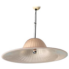 Lampada a sospensione di Murano moderna di metà secolo di Murano Due