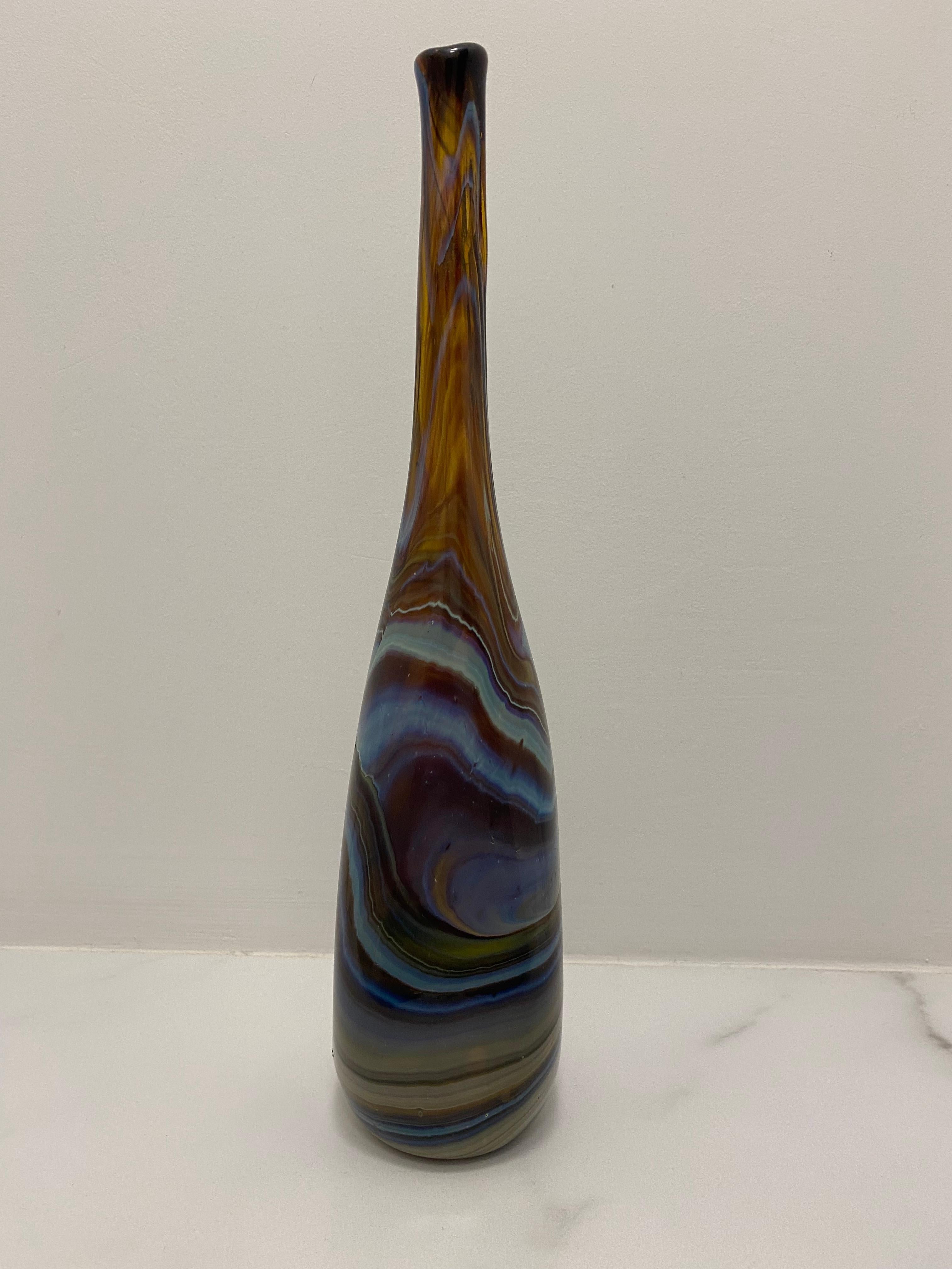 Vaso in vetro di Murano Soliflores di epoca moderna In condizioni buone in vendita a Waddinxveen, ZH