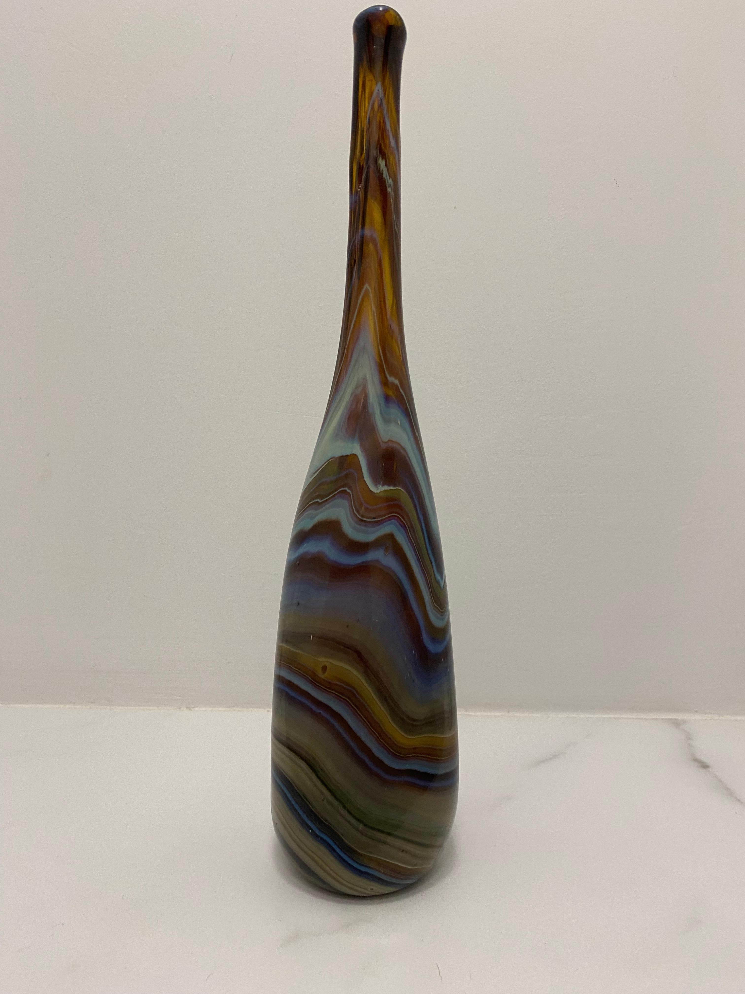 Vaso in vetro di Murano Soliflores di epoca moderna in vendita 1