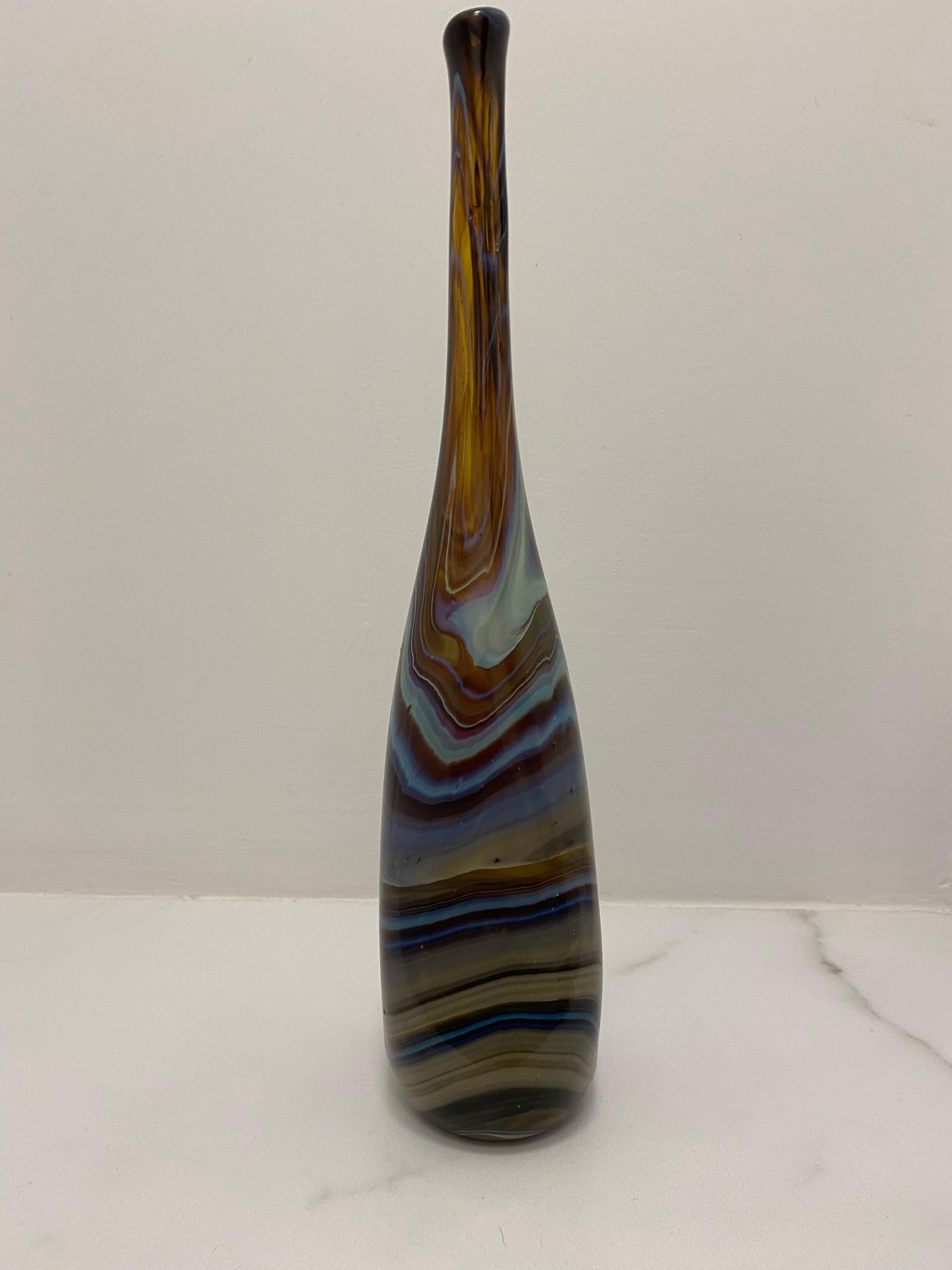 Vaso in vetro di Murano Soliflores di epoca moderna in vendita 2