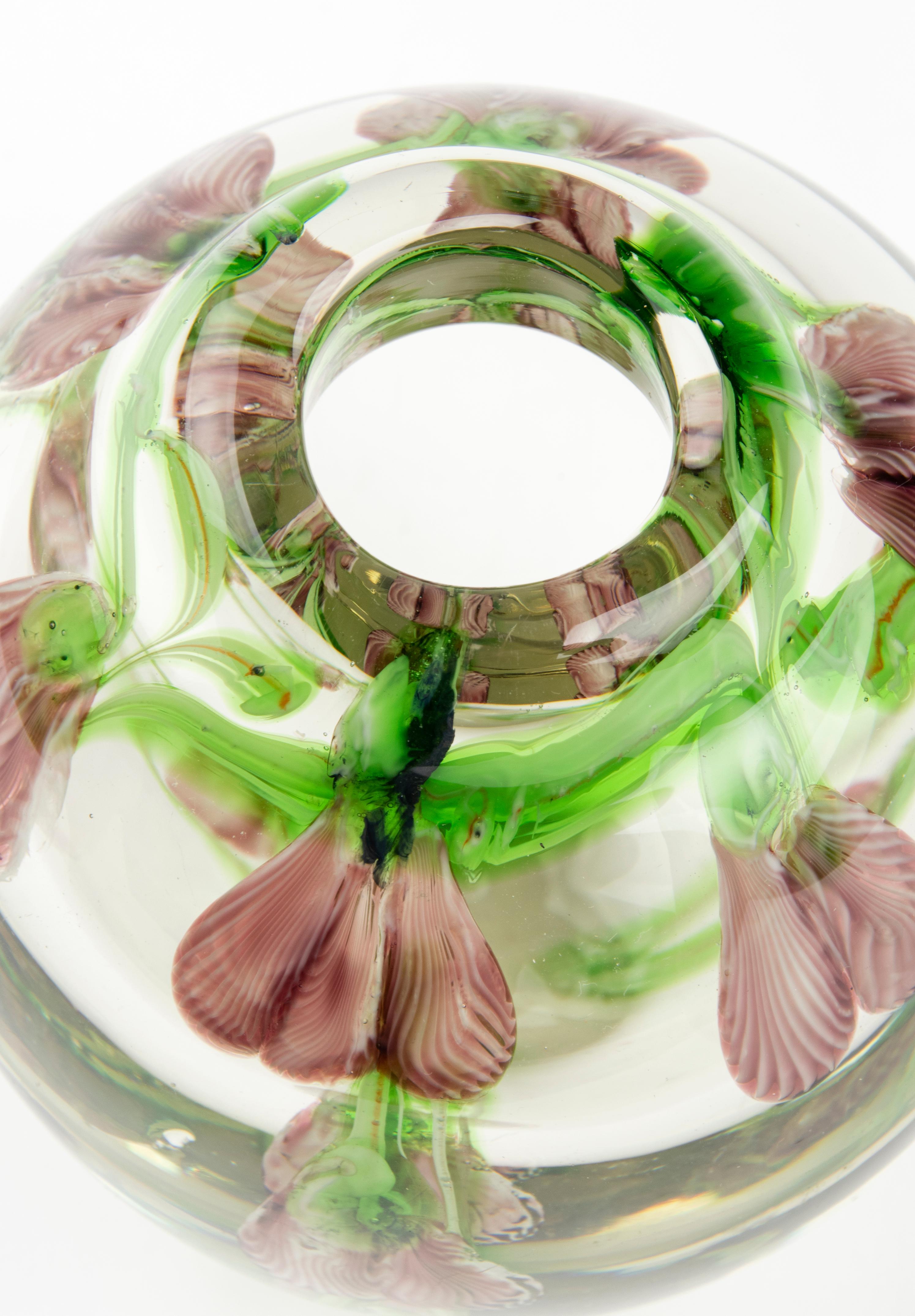 Vaso Soliflore di Murano moderno di metà secolo in vendita 5