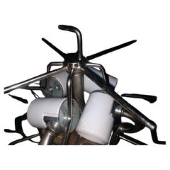 Mid-Century Modern Murano Tronchi Chandelier Camer, C1960