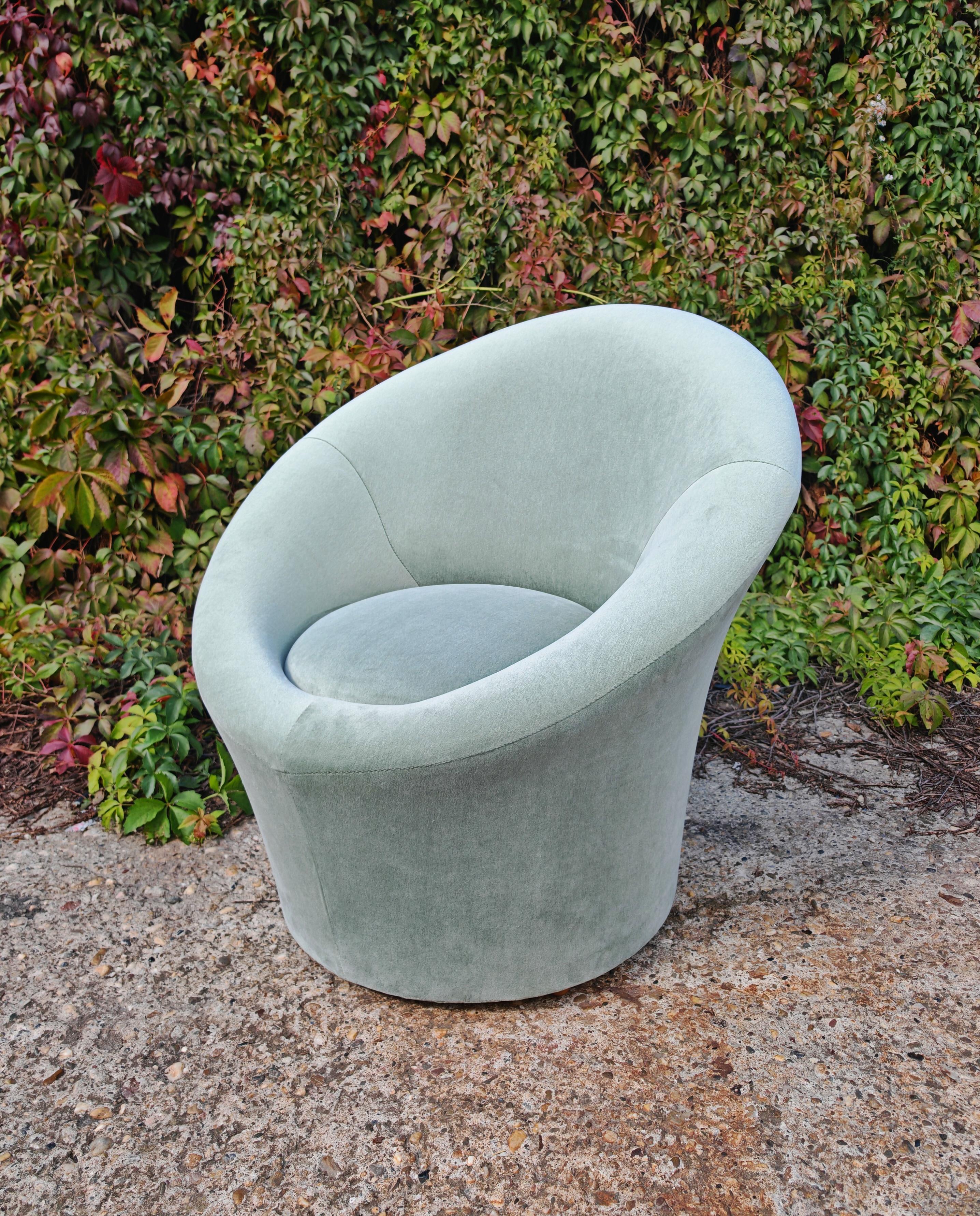 Fauteuil club en forme de champignon, style Pierre Paulin, Italie, années 1980 en vente 4