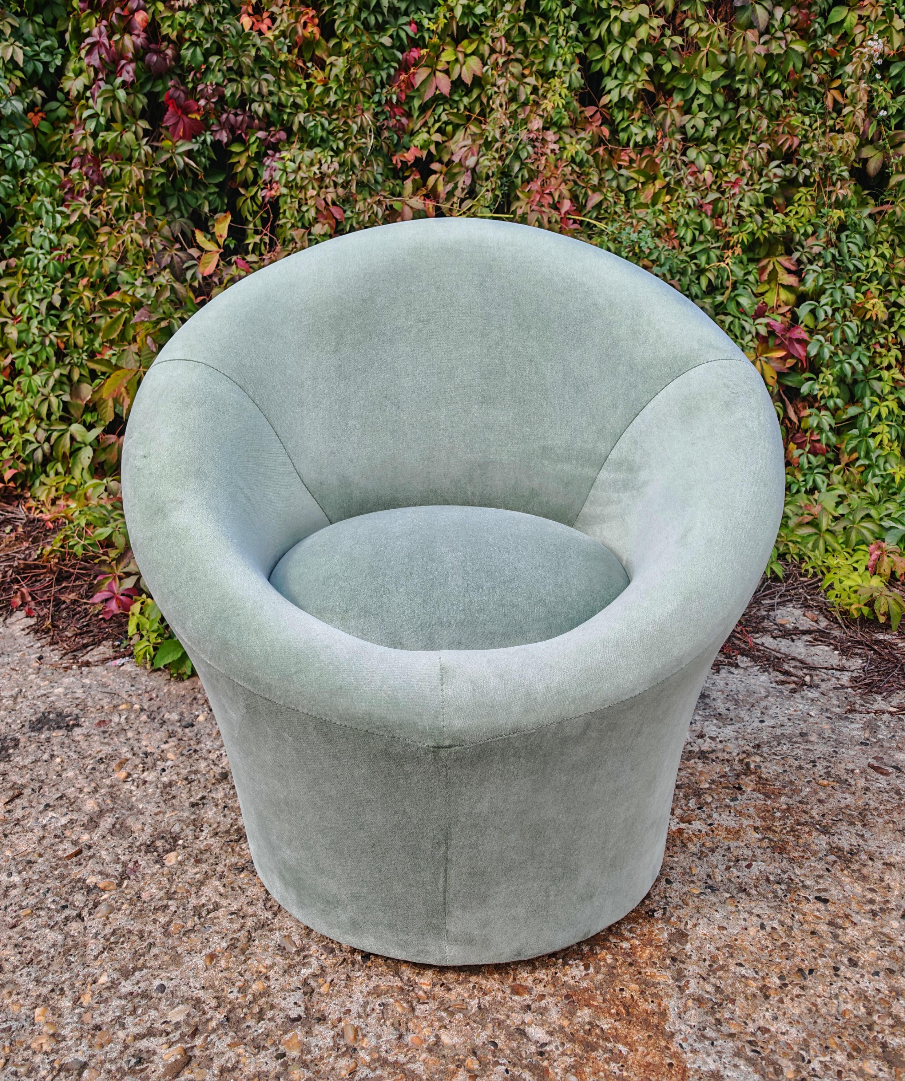 Fauteuil club en forme de champignon, style Pierre Paulin, Italie, années 1980 en vente 5