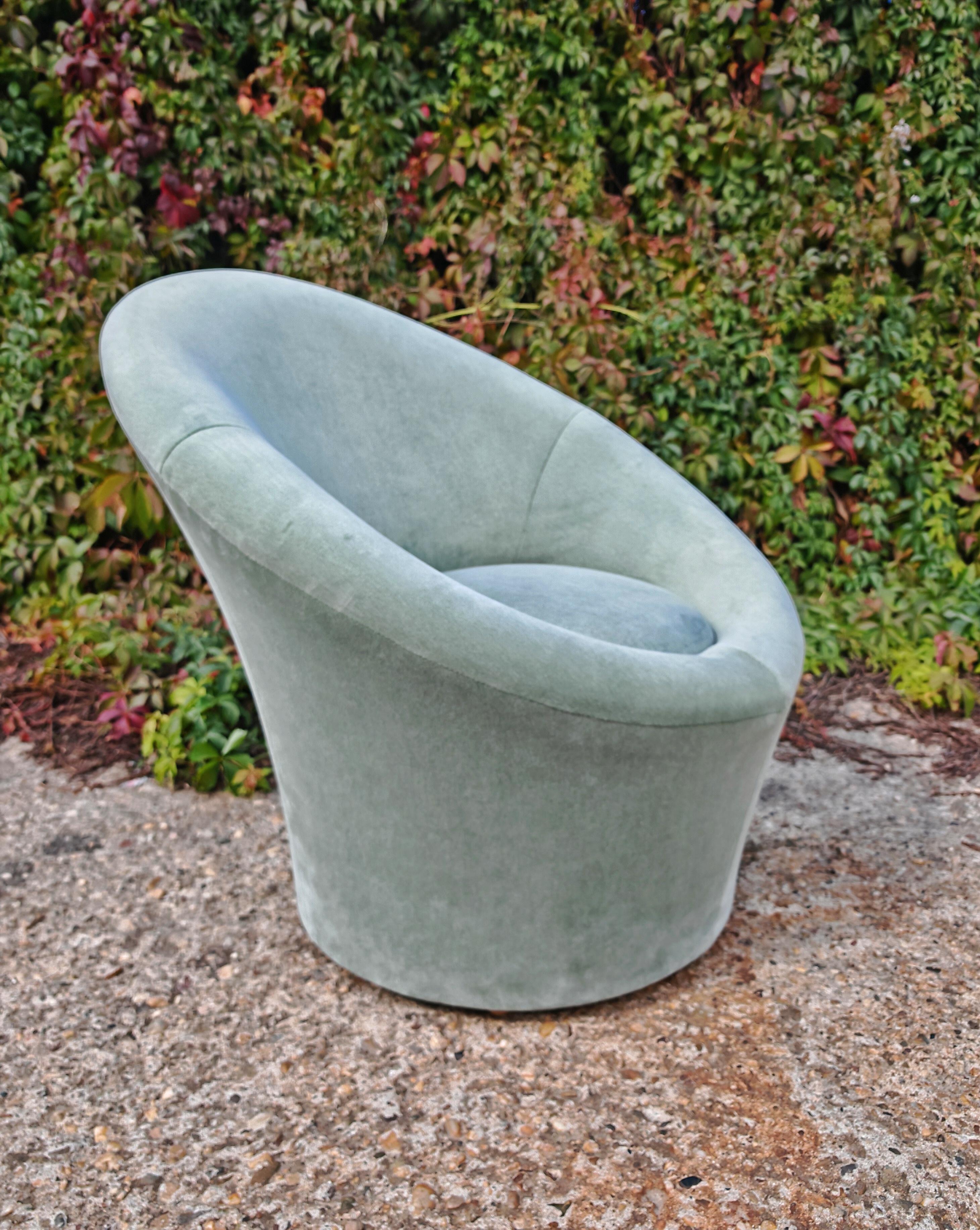 Fauteuil club en forme de champignon, style Pierre Paulin, Italie, années 1980 en vente 6