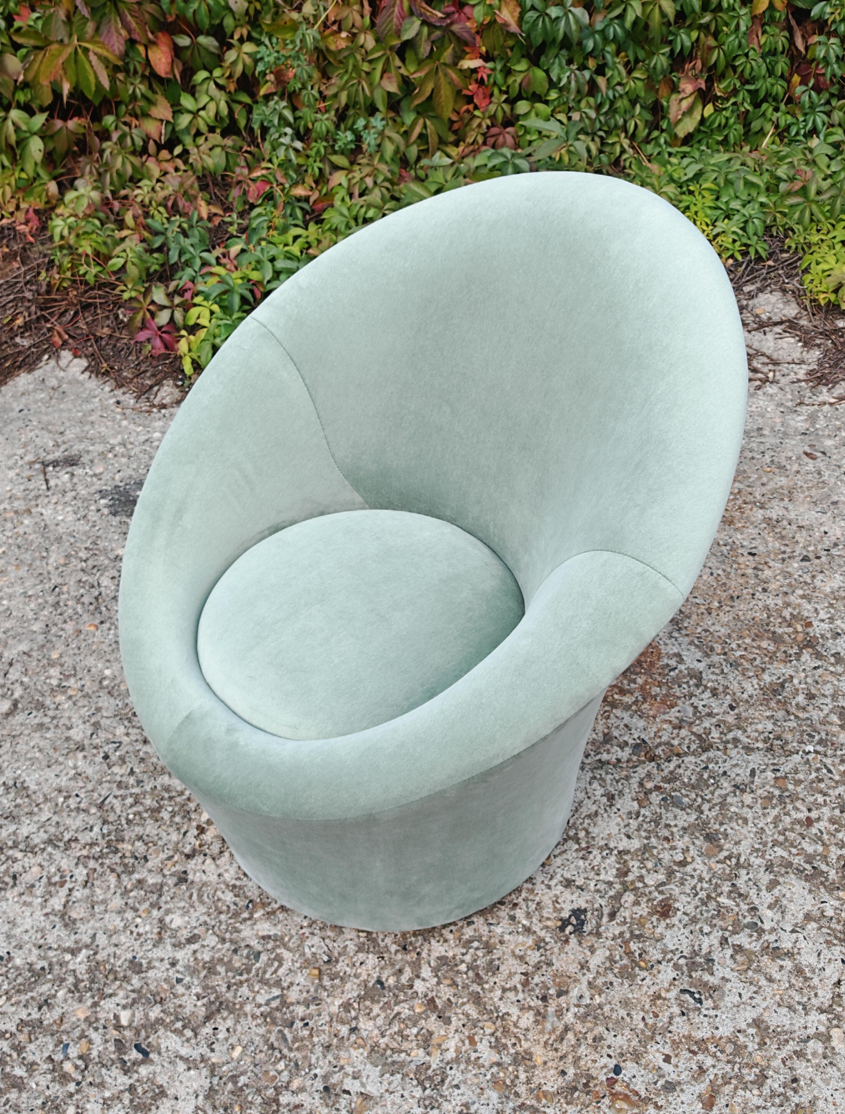 italien Fauteuil club en forme de champignon, style Pierre Paulin, Italie, années 1980 en vente