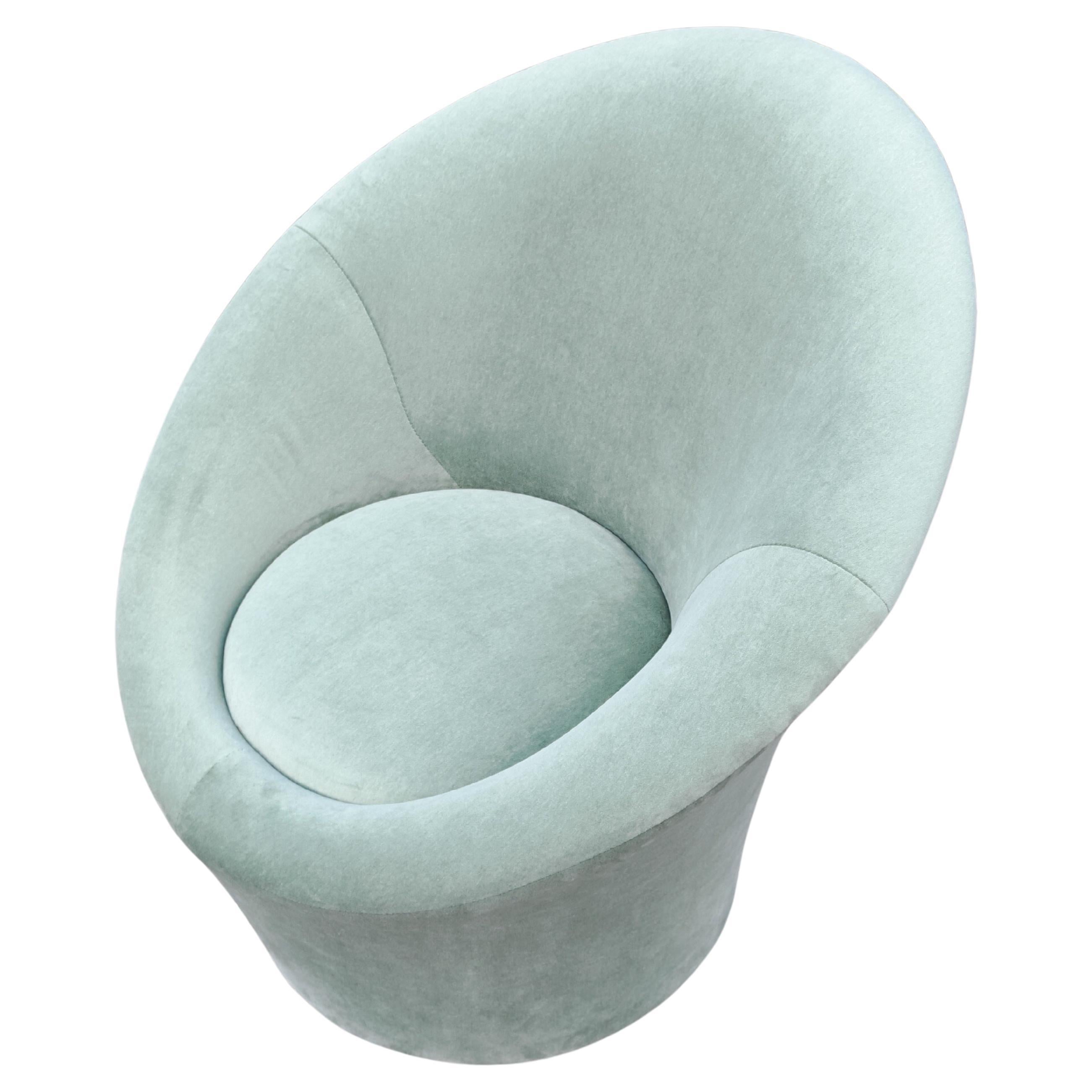 Fauteuil club en forme de champignon, style Pierre Paulin, Italie, années 1980 en vente
