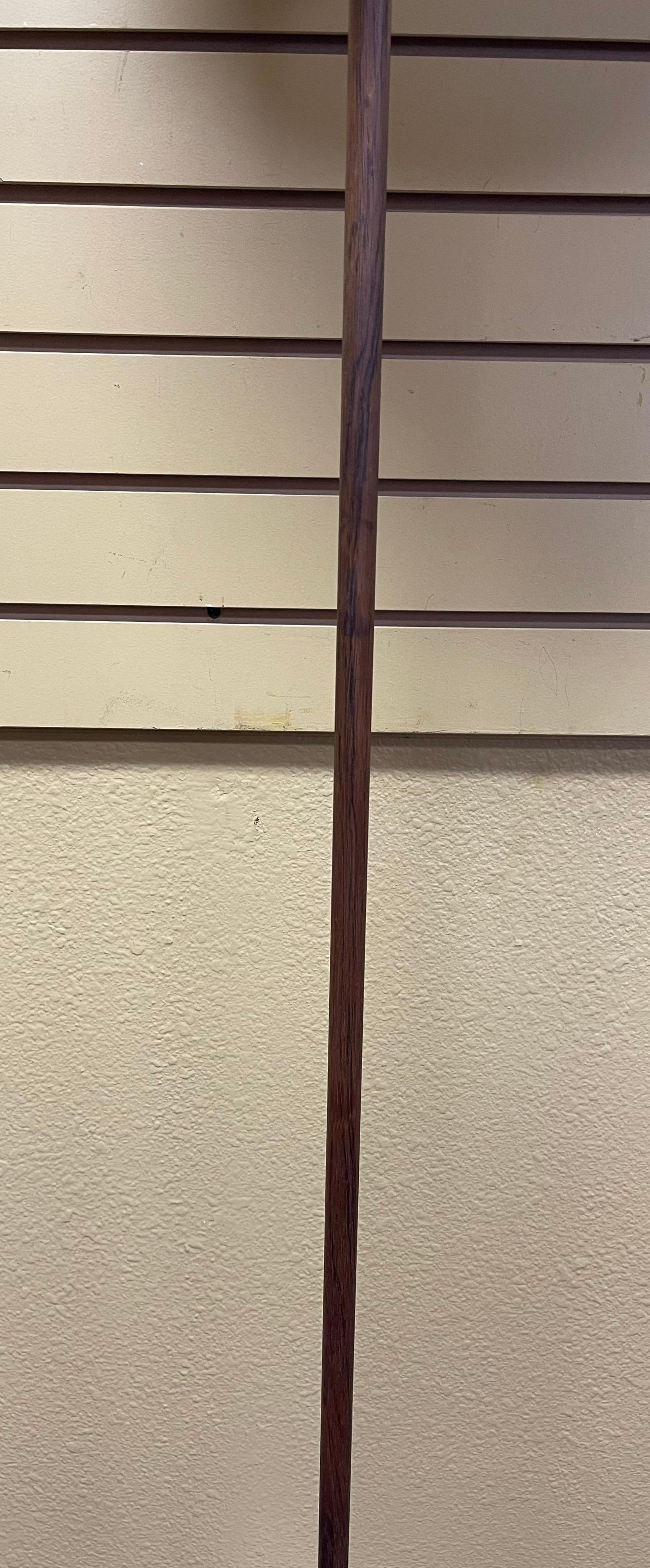 20th Century Mid-Century Modern Mushroom Floor Lamp on Rosewood Stem by Laurel Lamp Co.