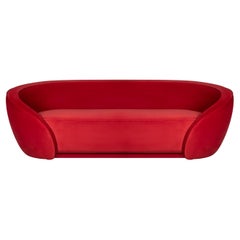 Mid-century Modern Nancy Twin Seat Velvet Handmade in Portugal by Ottiu