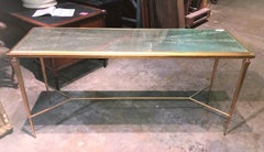 Mid-Century Modern Neoclassical Console Table