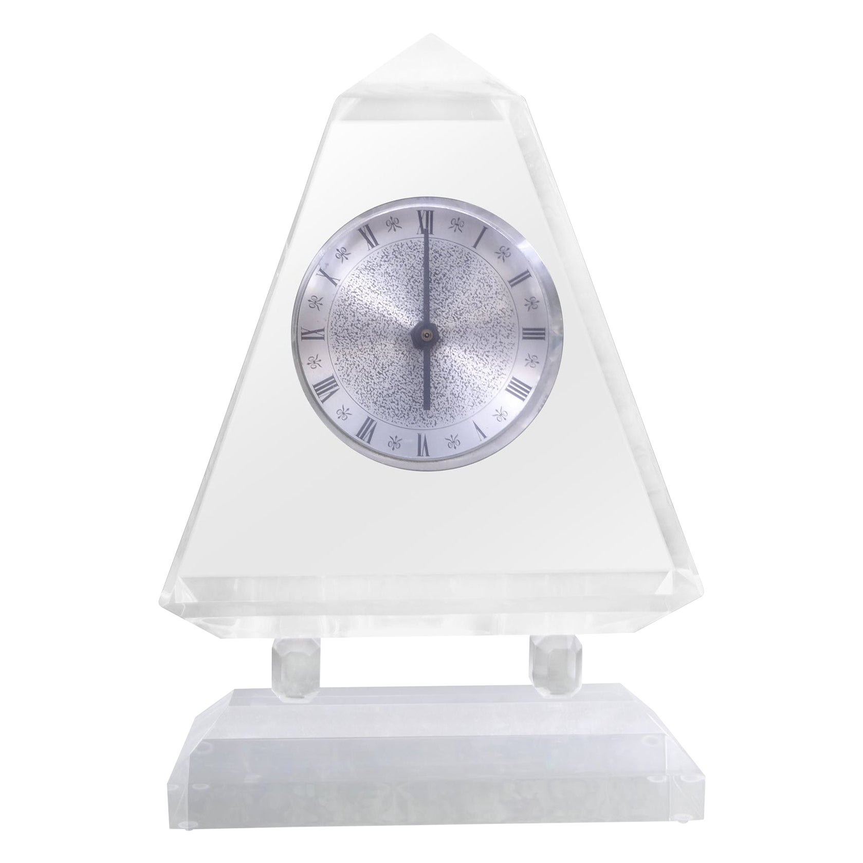 Horloge en acrylique de style The Moderns Moderns en vente