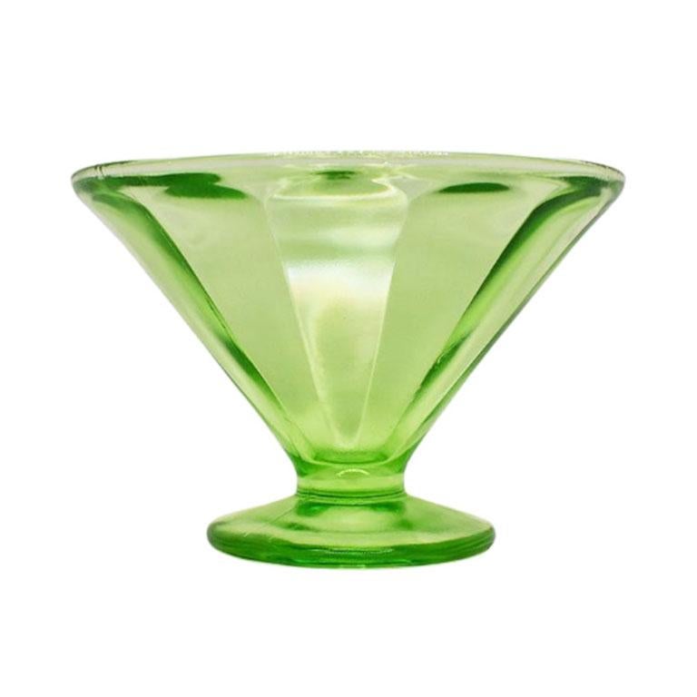 green fostoria glassware