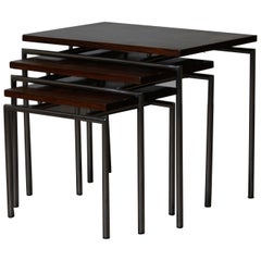 Mid Century Modern Nest of Tables by Martin Visser for 't Spectrum, 1960s