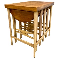 Tavolini da salotto del Mid Century Modern di Bertha Schaefer per Singer and Sons.