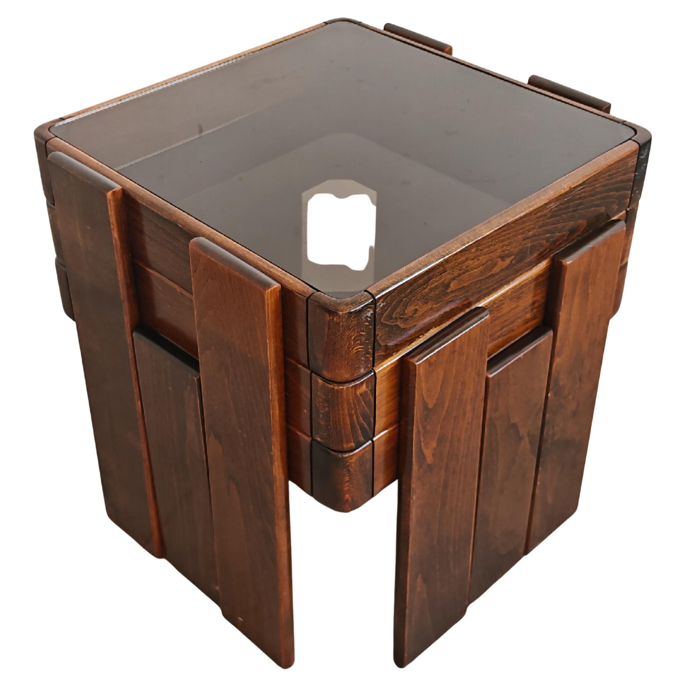 Mid Century Modern Nesting Tables by Gianfranco Frattini, Yugoslavia 1960s