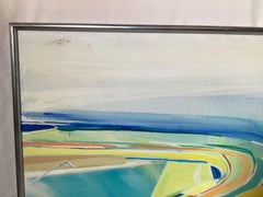 Mid Century Modern New Jersey Seascape Painting