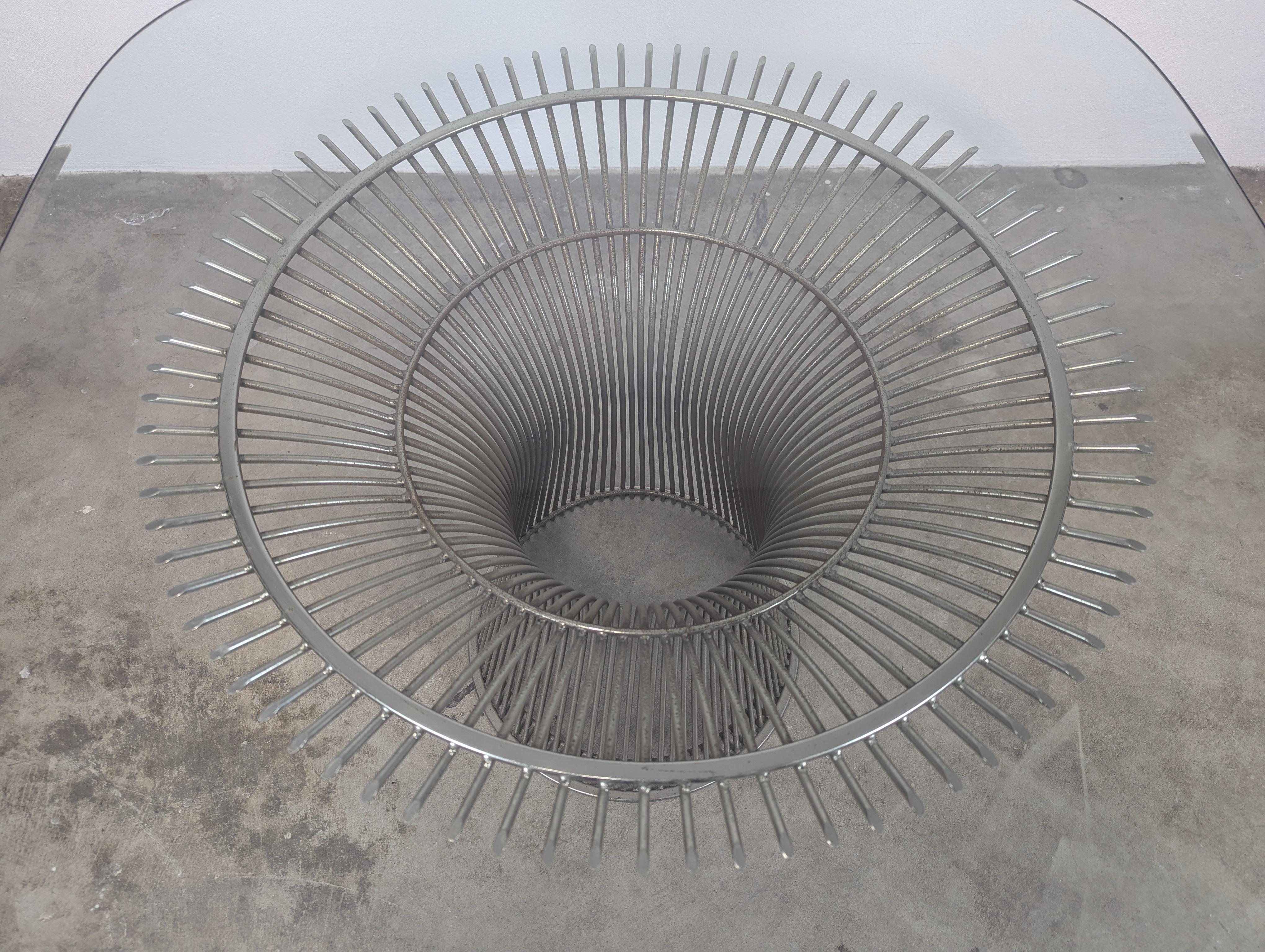 Table de salle à manger moderne du milieu du siècle dernier par Warren Platner pour Knoll, c1970 en vente 8