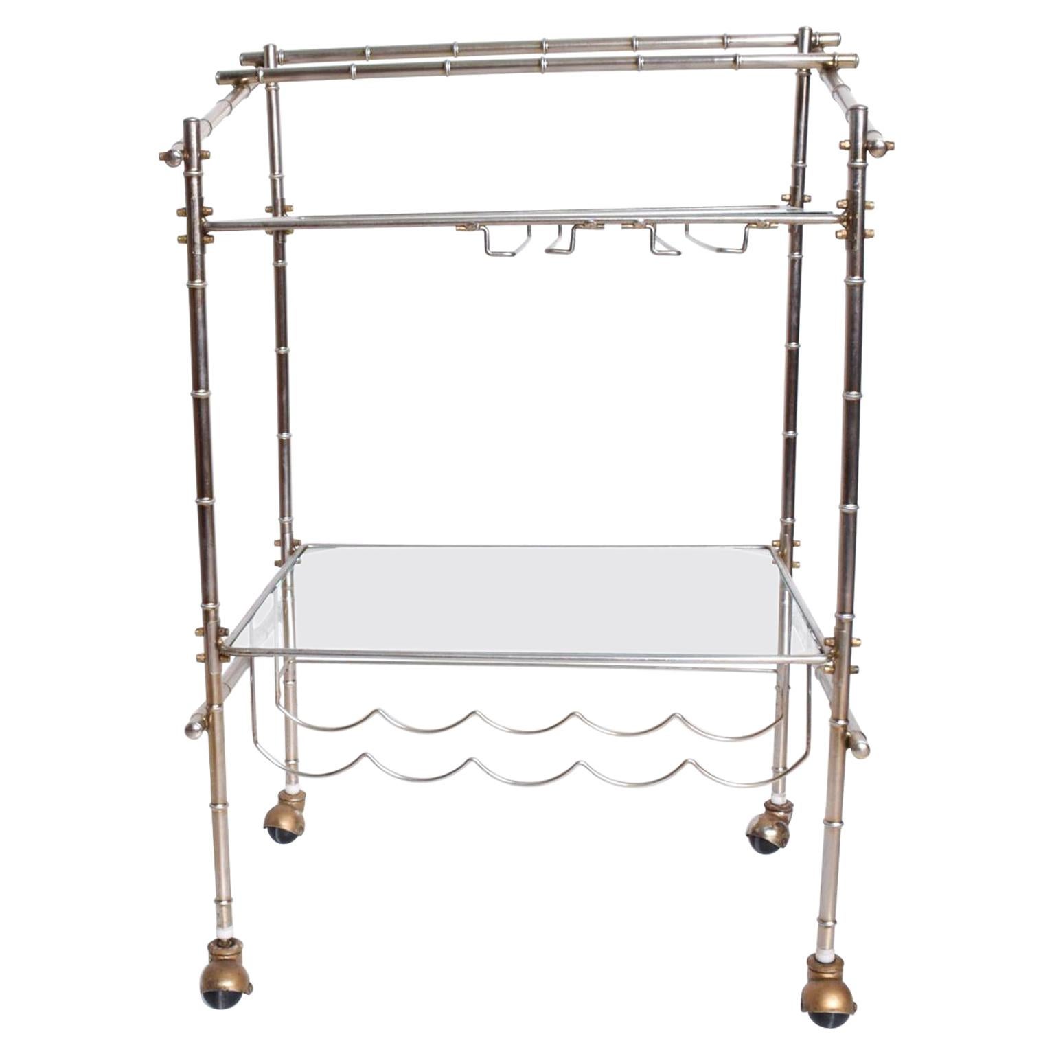 Bauhaus Russian Tea Service Trolley Tray Bar Cart Folding Design, USSR at 1stDibs folding tea