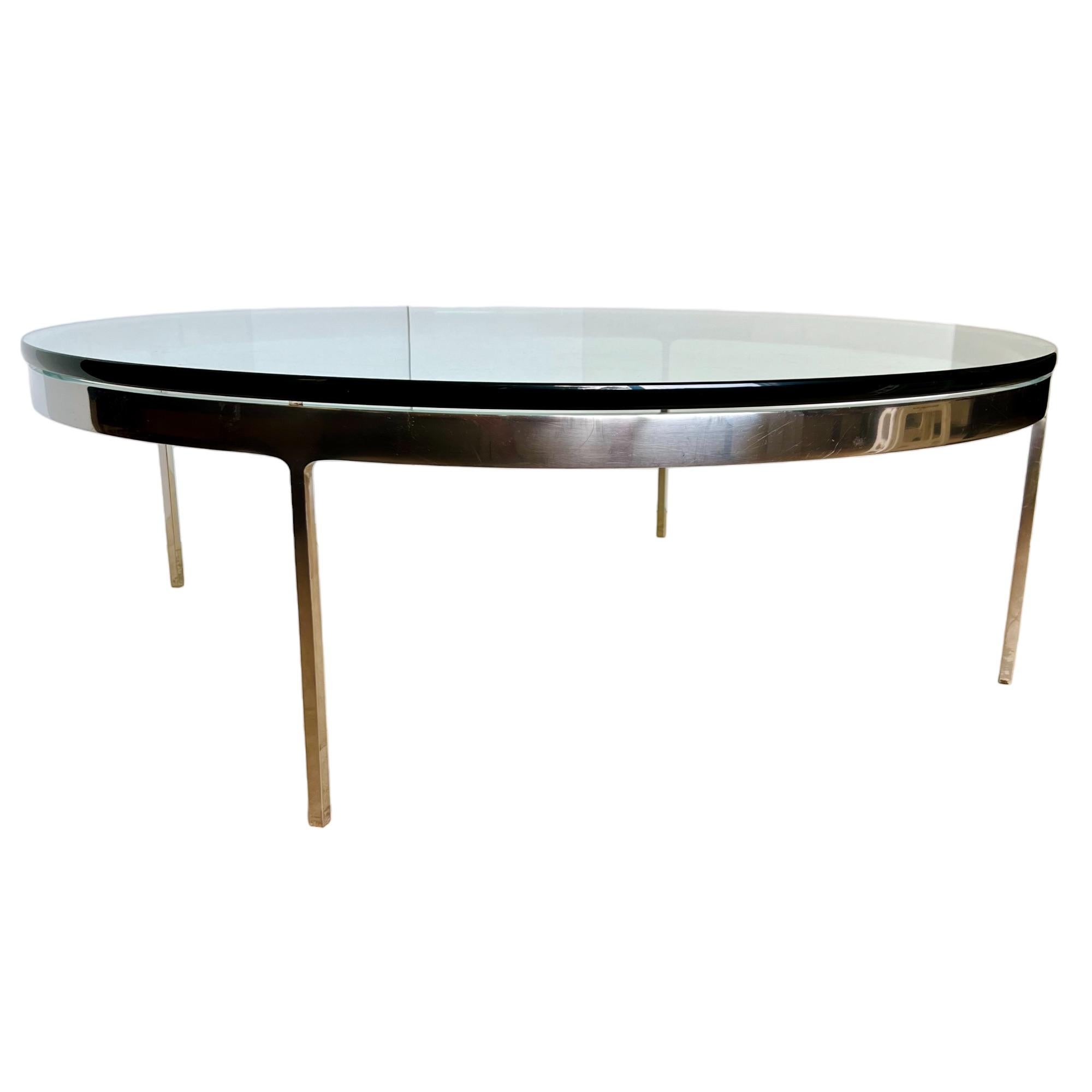 American Mid-Century Modern Nicos Zographos 35 Series Low Table For Sale