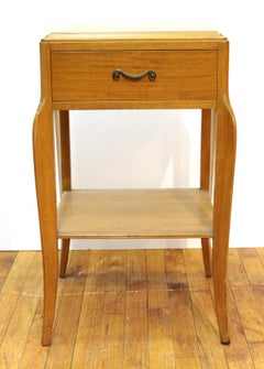 Mid-Century Modern Nightstand Table