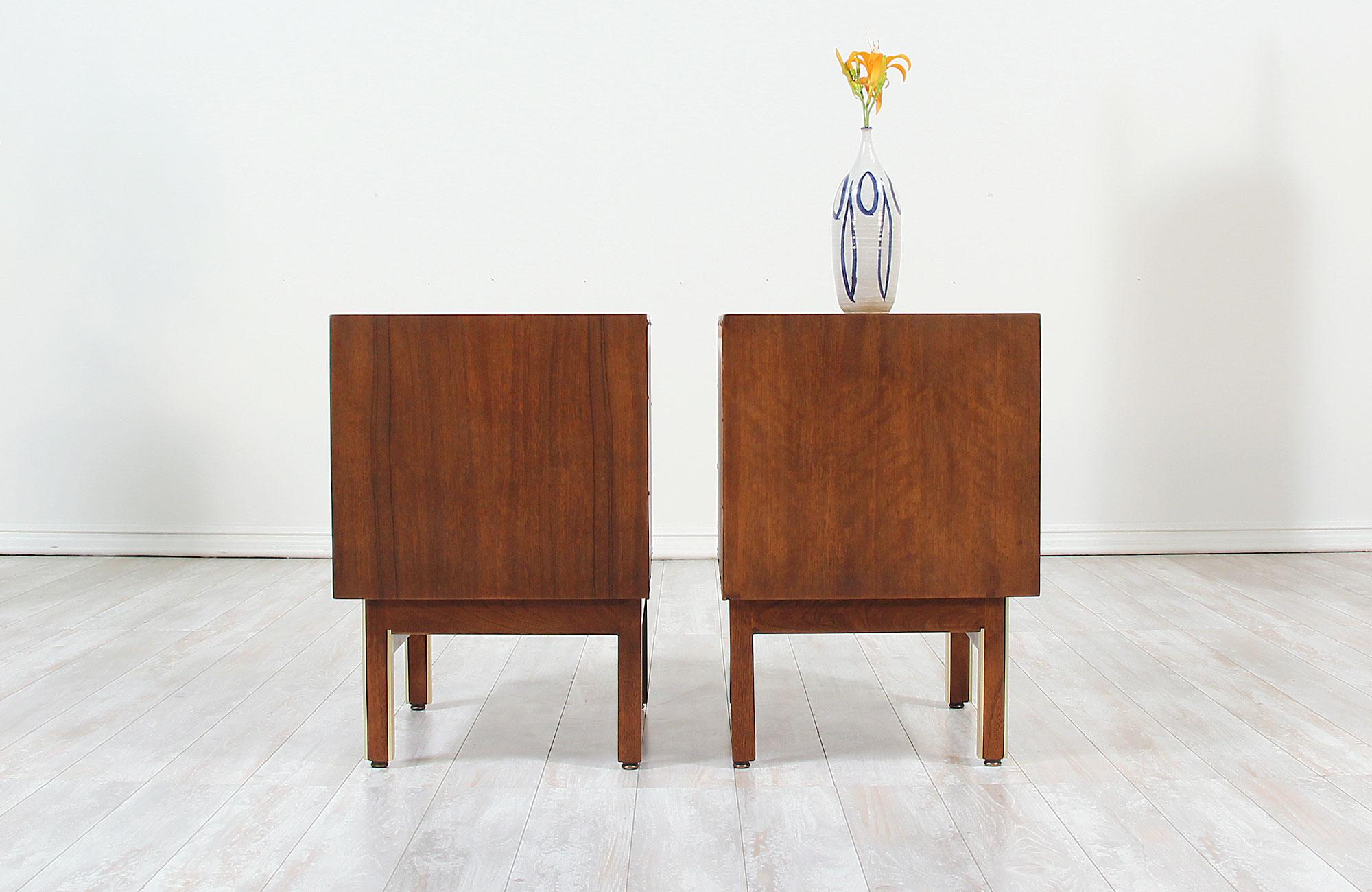 Mid-20th Century Mid-Century Modern Nightstands by American of Martinsville
