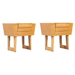 Mid-Century Modern Night Stands by Paul Laszlo for Brown Saltman