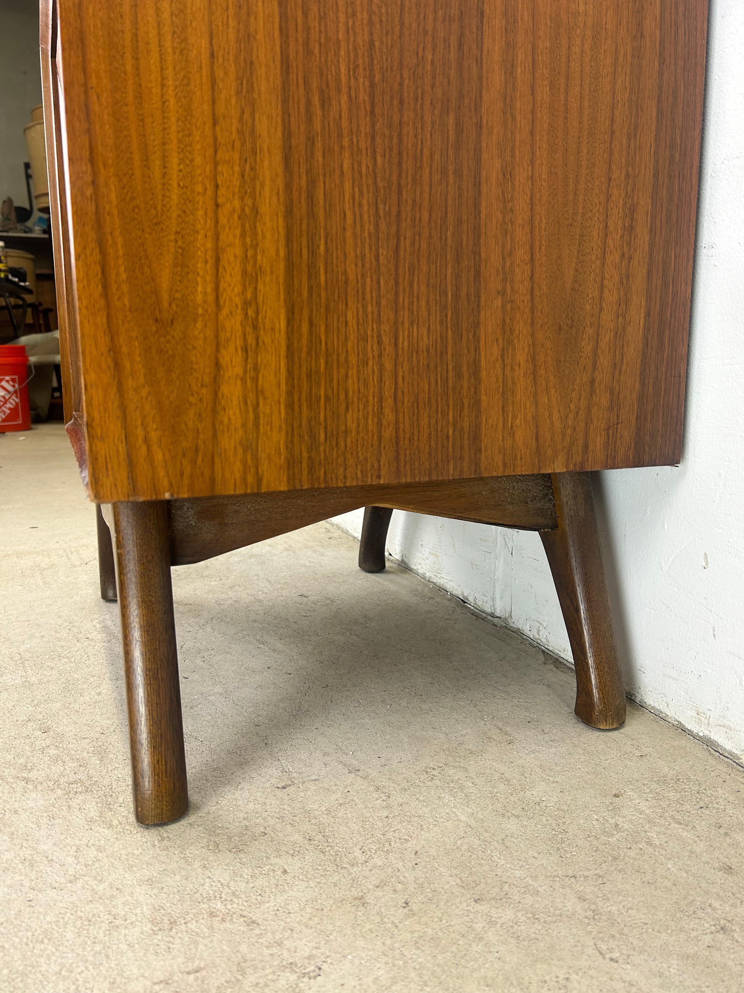Mid Century Modern Nightstand by Albert Parvin for American of Martinsville For Sale 6